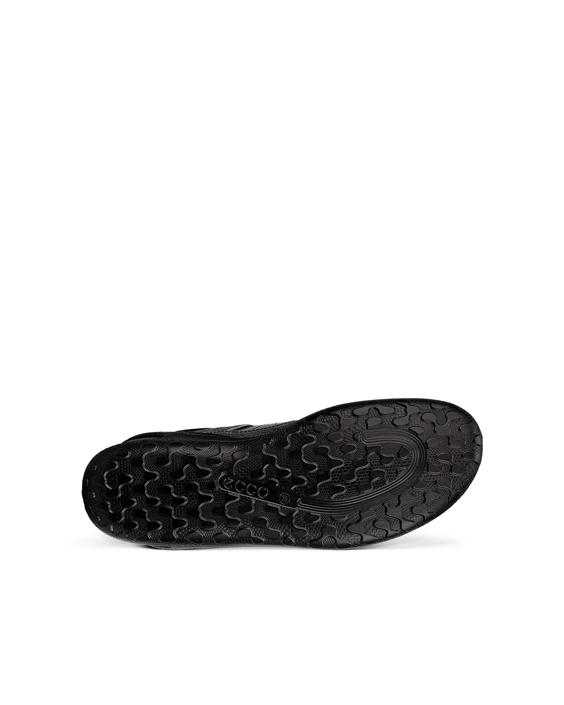 ECCO® BIOM Lite baskets de plein air en cuir pour femme - Noir - Sole