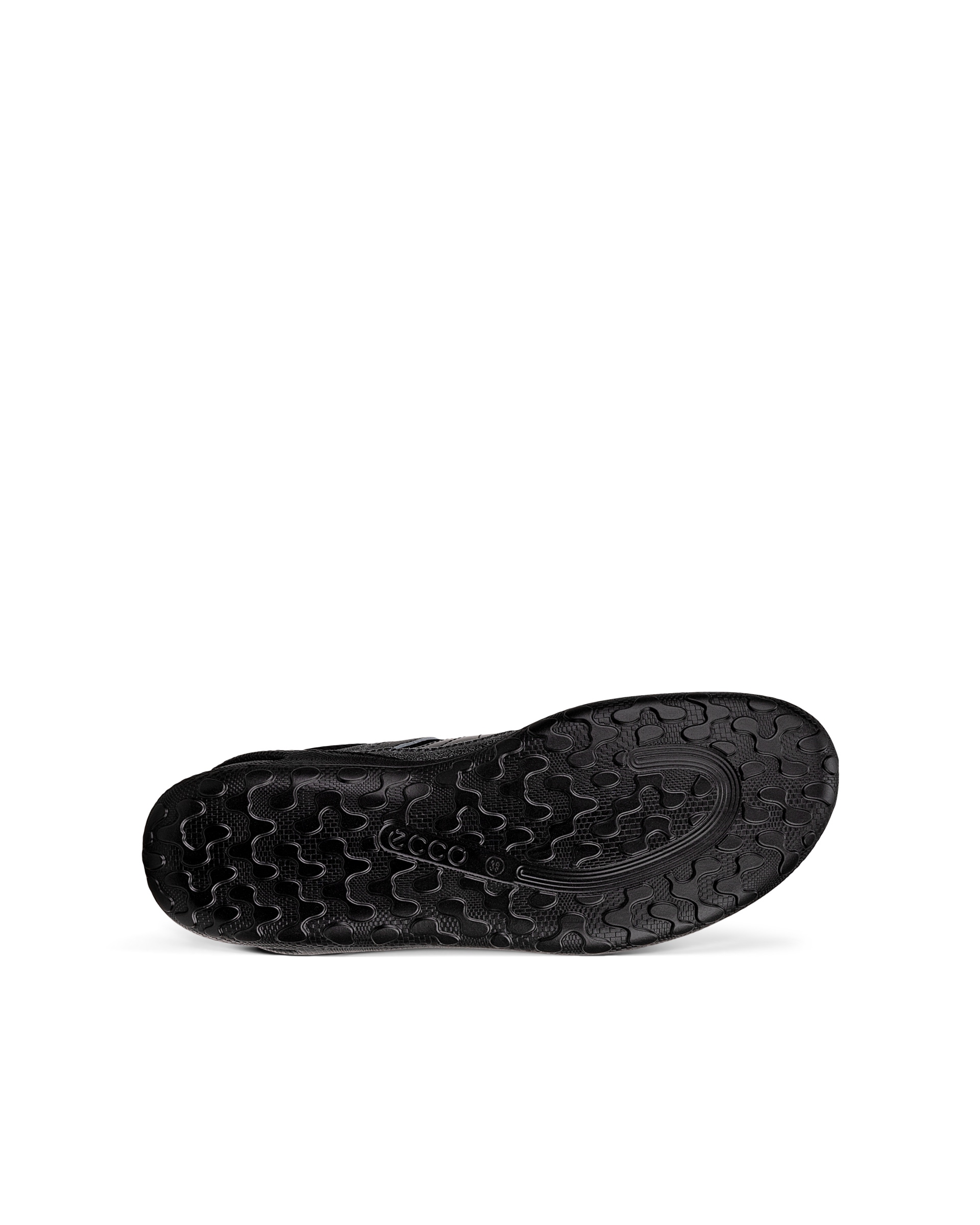 ECCO® BIOM Lite baskets de plein air en cuir pour femme - Noir - Sole