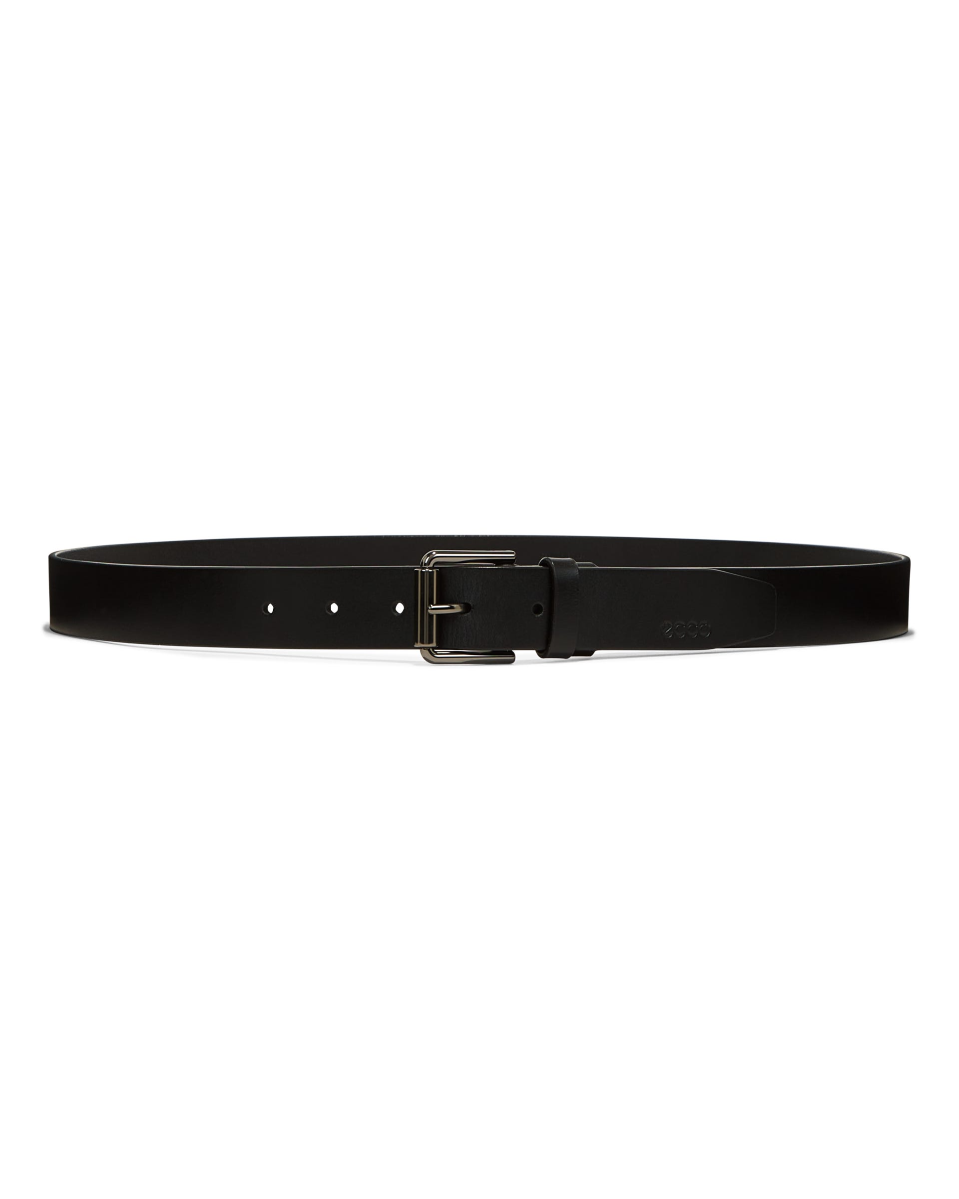 ECCO® Ceinture en cuir pour homme - Noir - Main