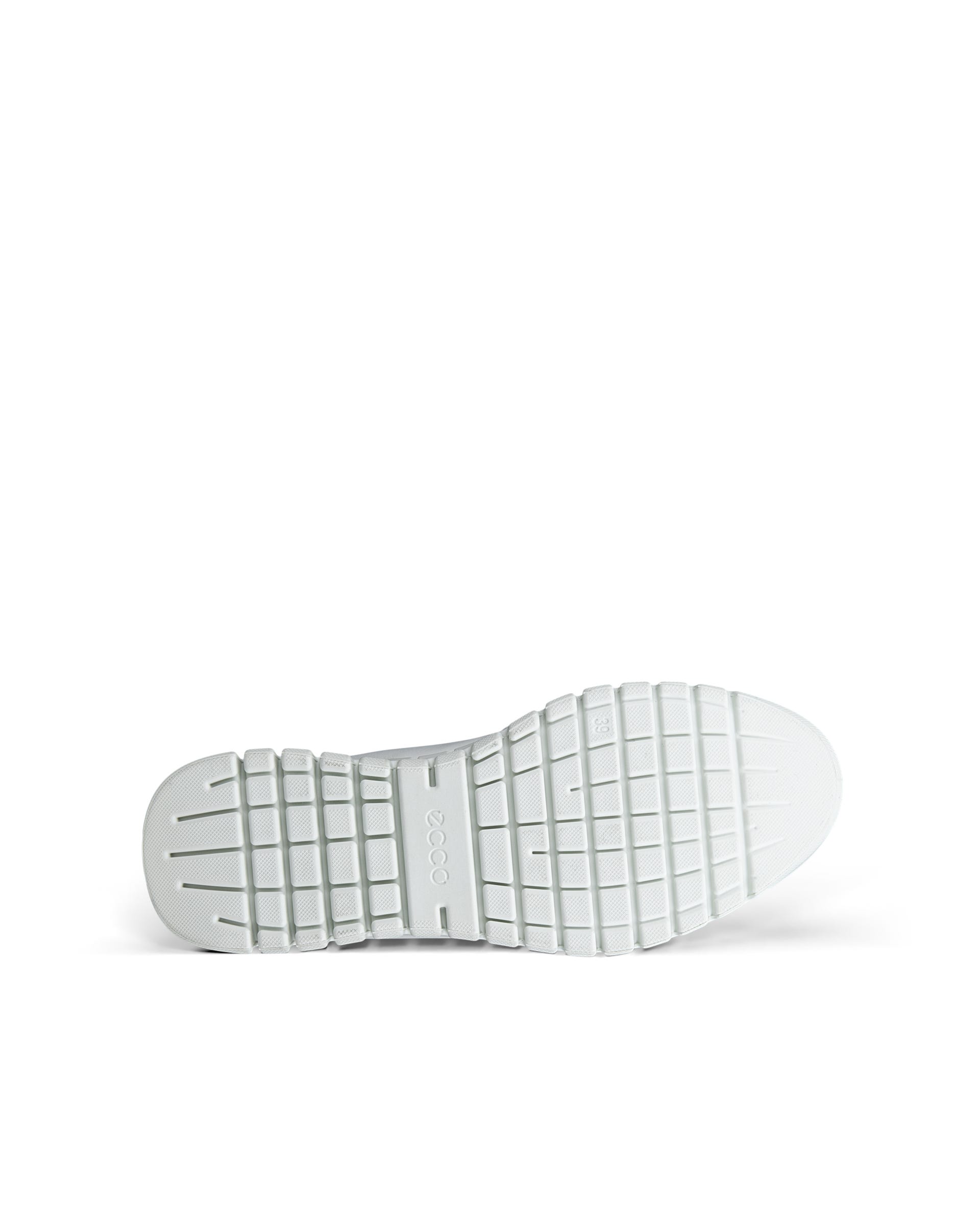 Women's ECCO® Gruuv Lite Leather Slip-On Shoe - White - Sole