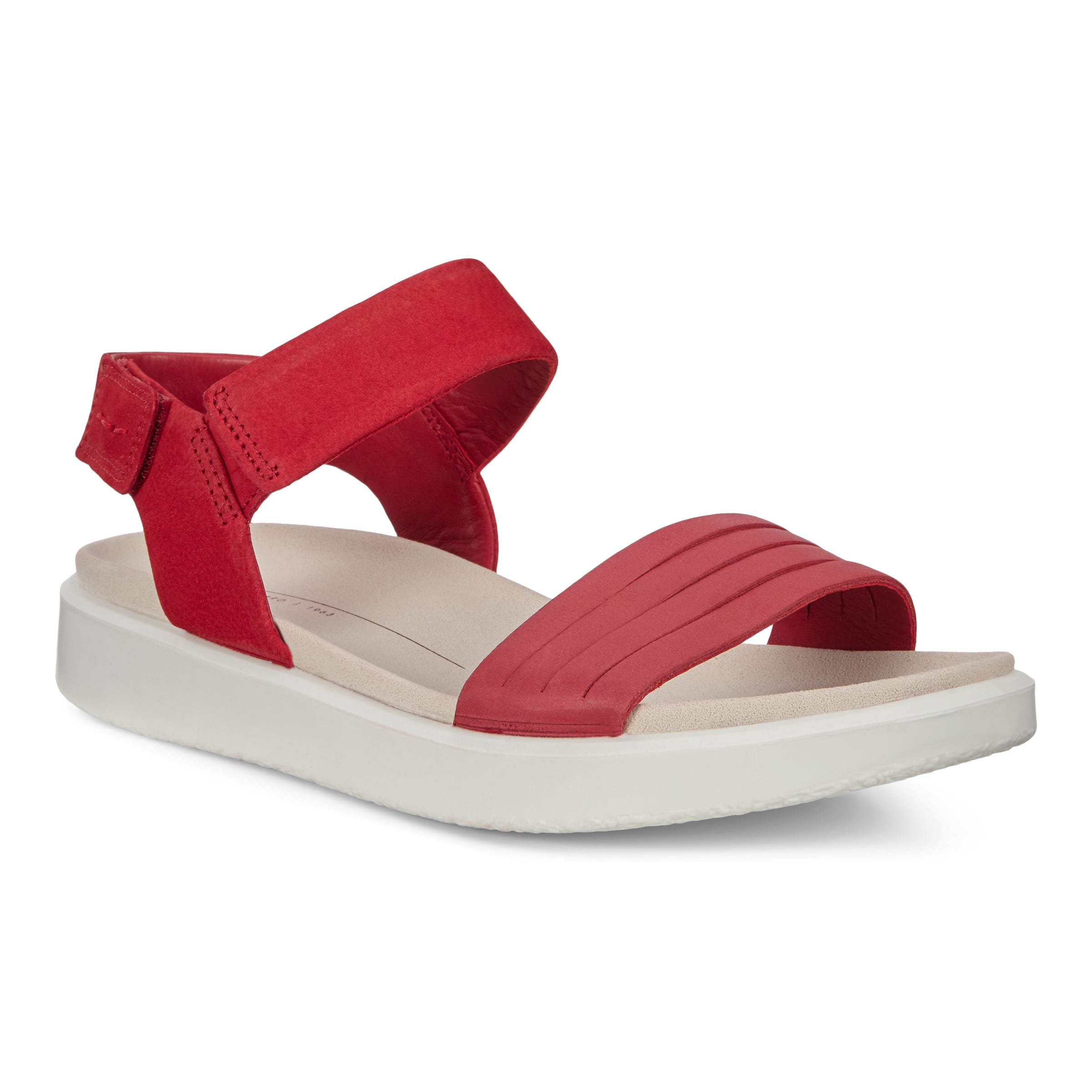 ECCO Women's Flowt Sandals - Red - Main