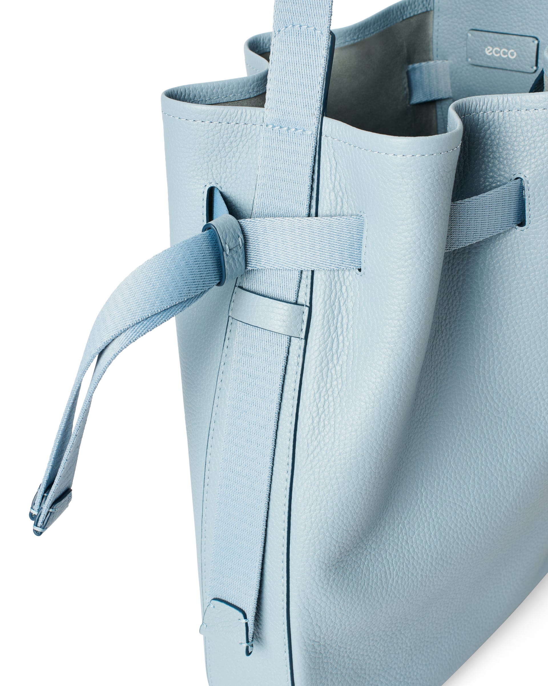 ECCO® SAIL bőr hobo táska - Kék - Detail-1