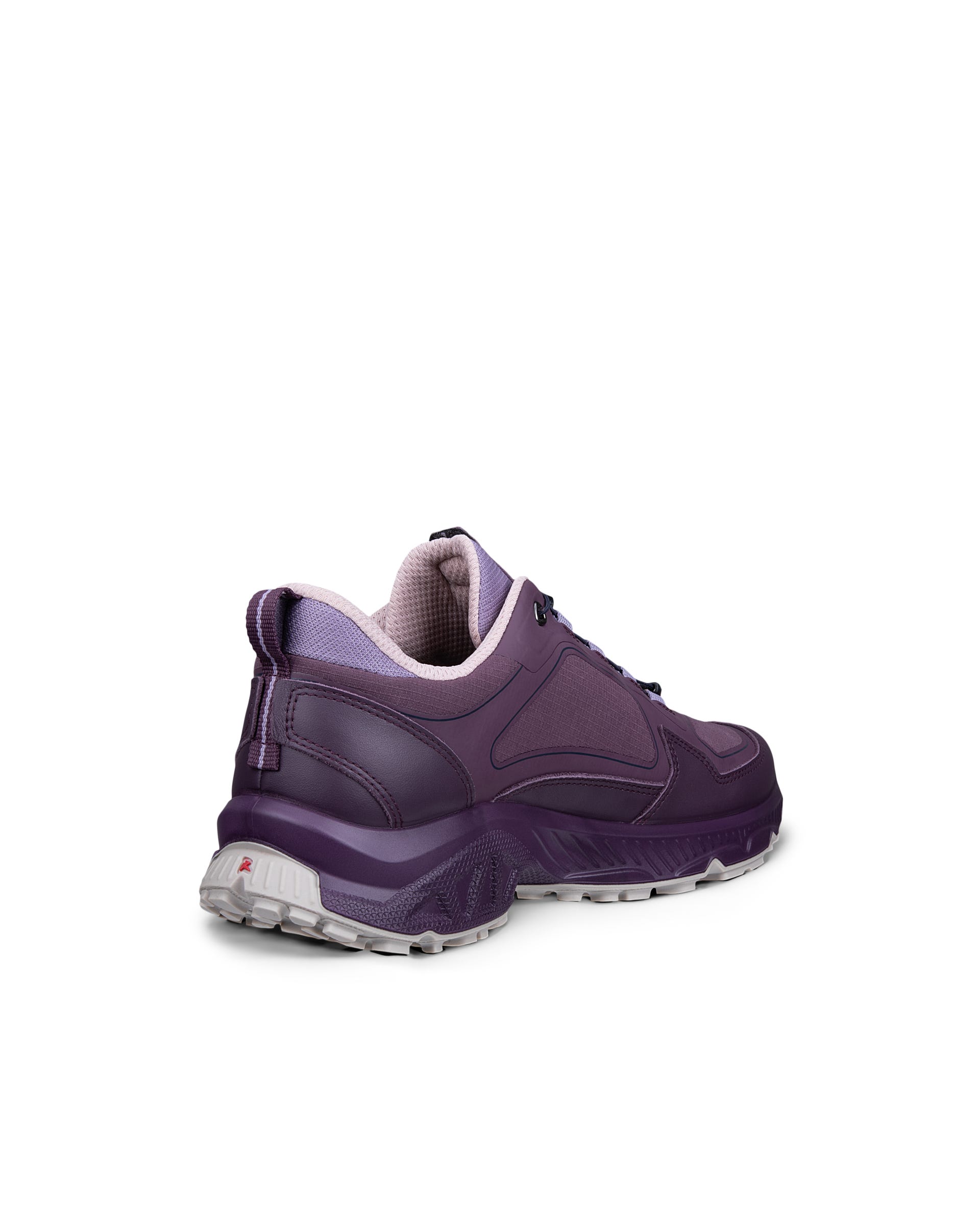 Women's ECCO® RECEPTOR XP Textile Gore-Tex Outdoor Trainer - Purple - Back