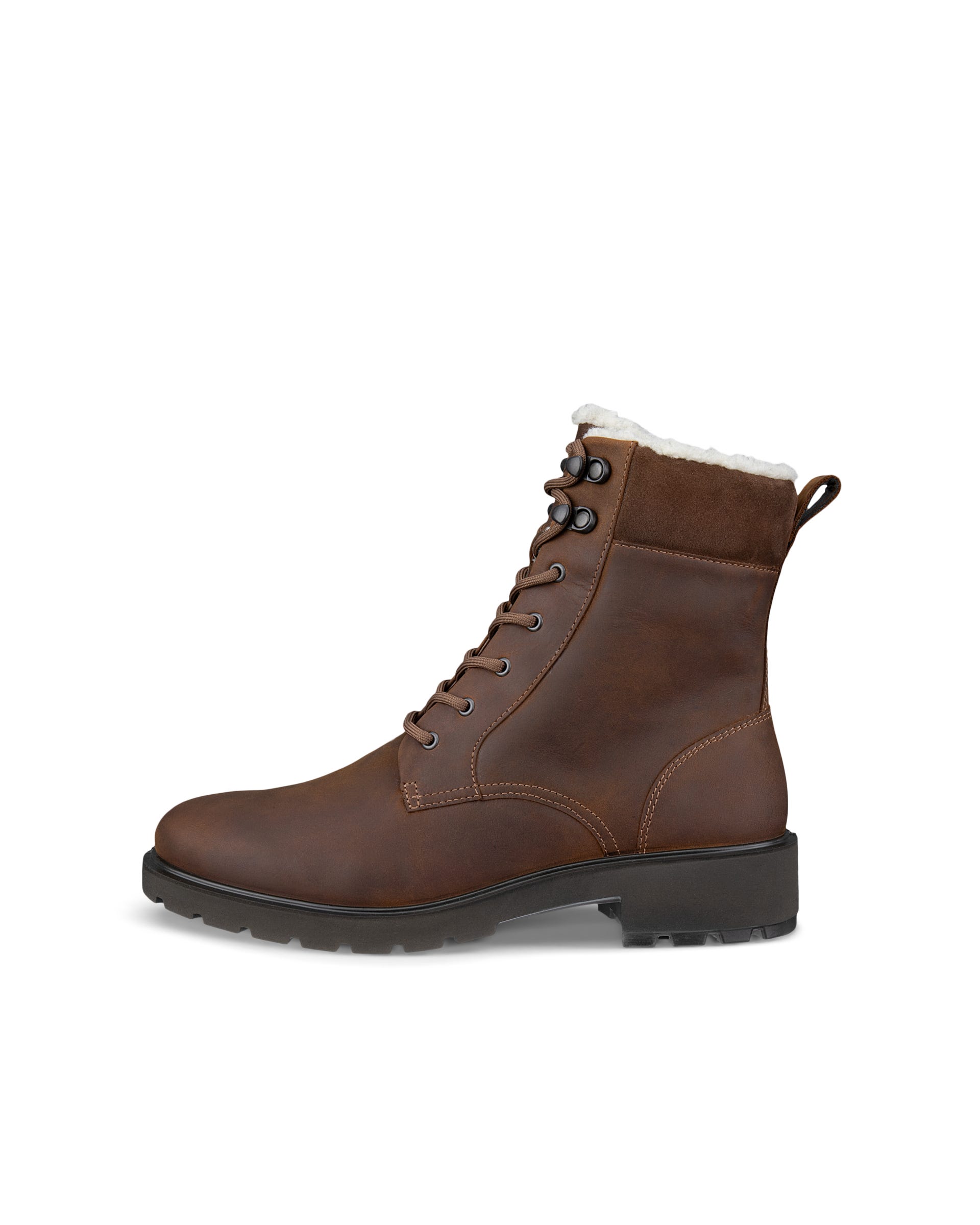 ECCO® METROPOLE VIENNA Damen Winterstiefel aus Nubukleder - Braun - Outside