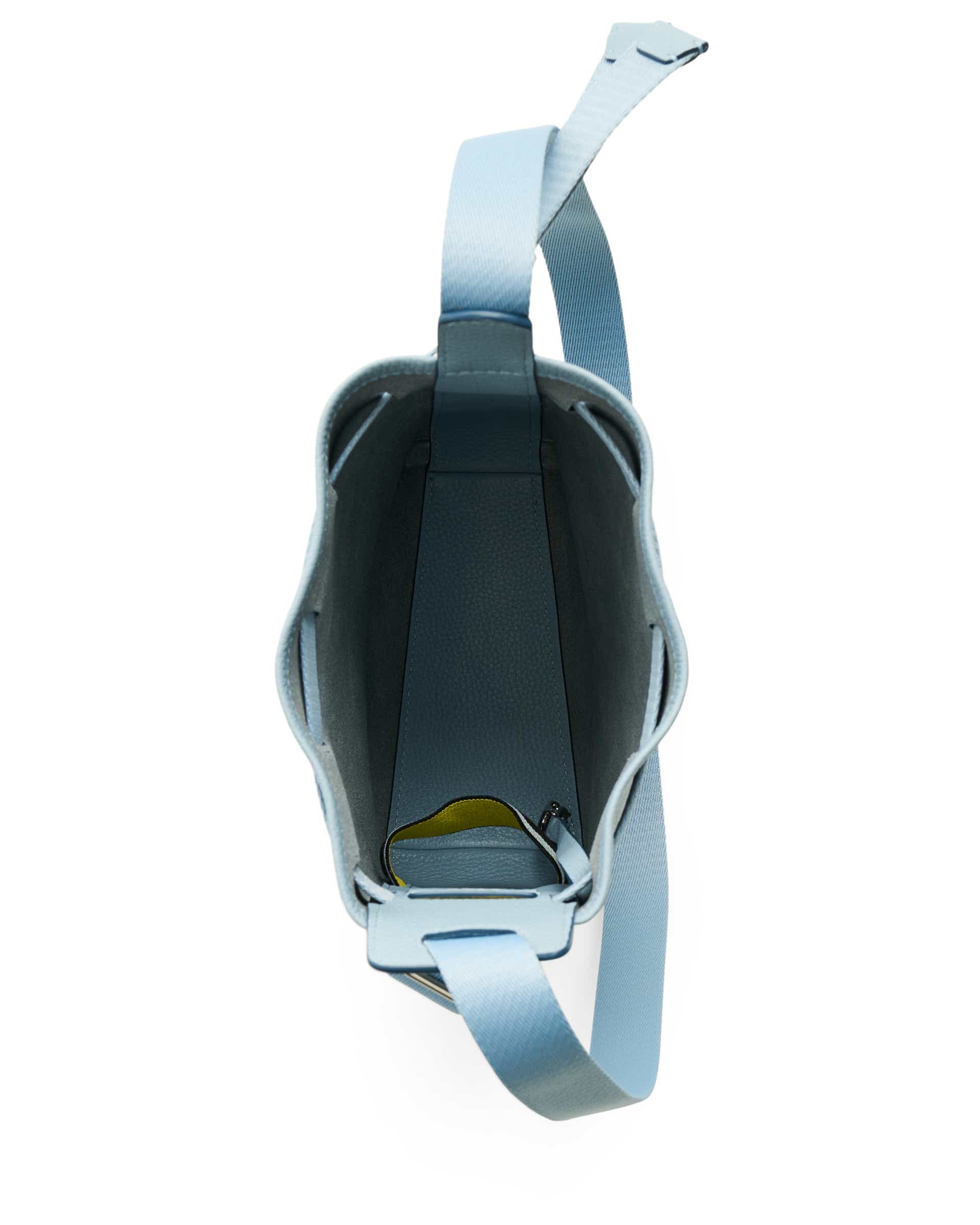 ECCO Sail Small レザーホーボーバッグ - ブルー - Birdeye