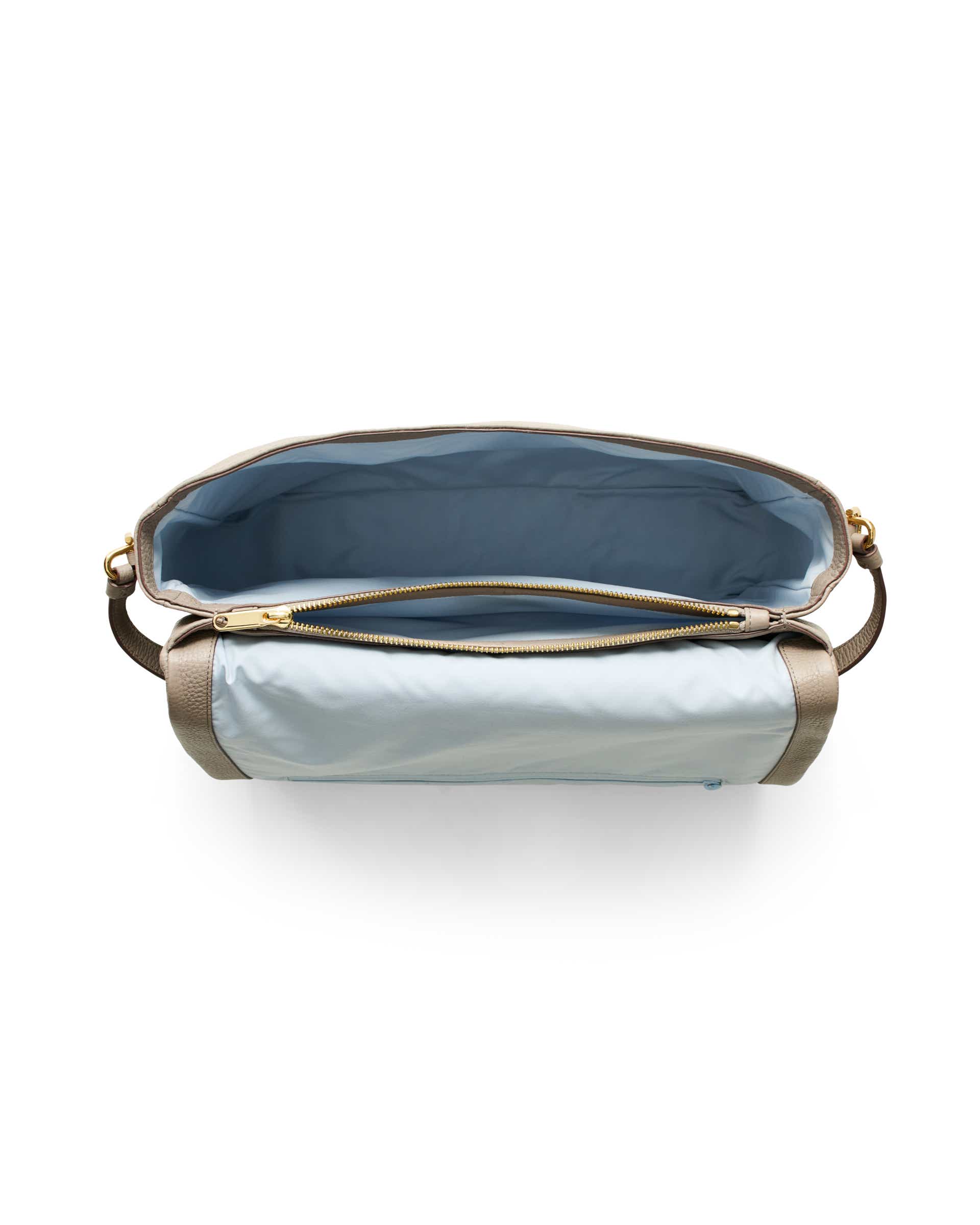 ECCO Pinch Bag XL レザーピンチバッグ - ベージュ - Birdeye