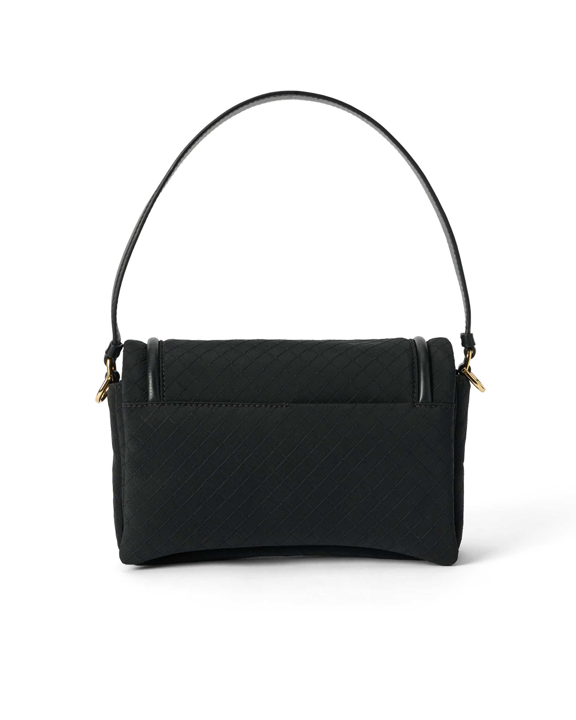 ECCO Pinch Bag L レザークロスボディバッグ - ブラック - Back