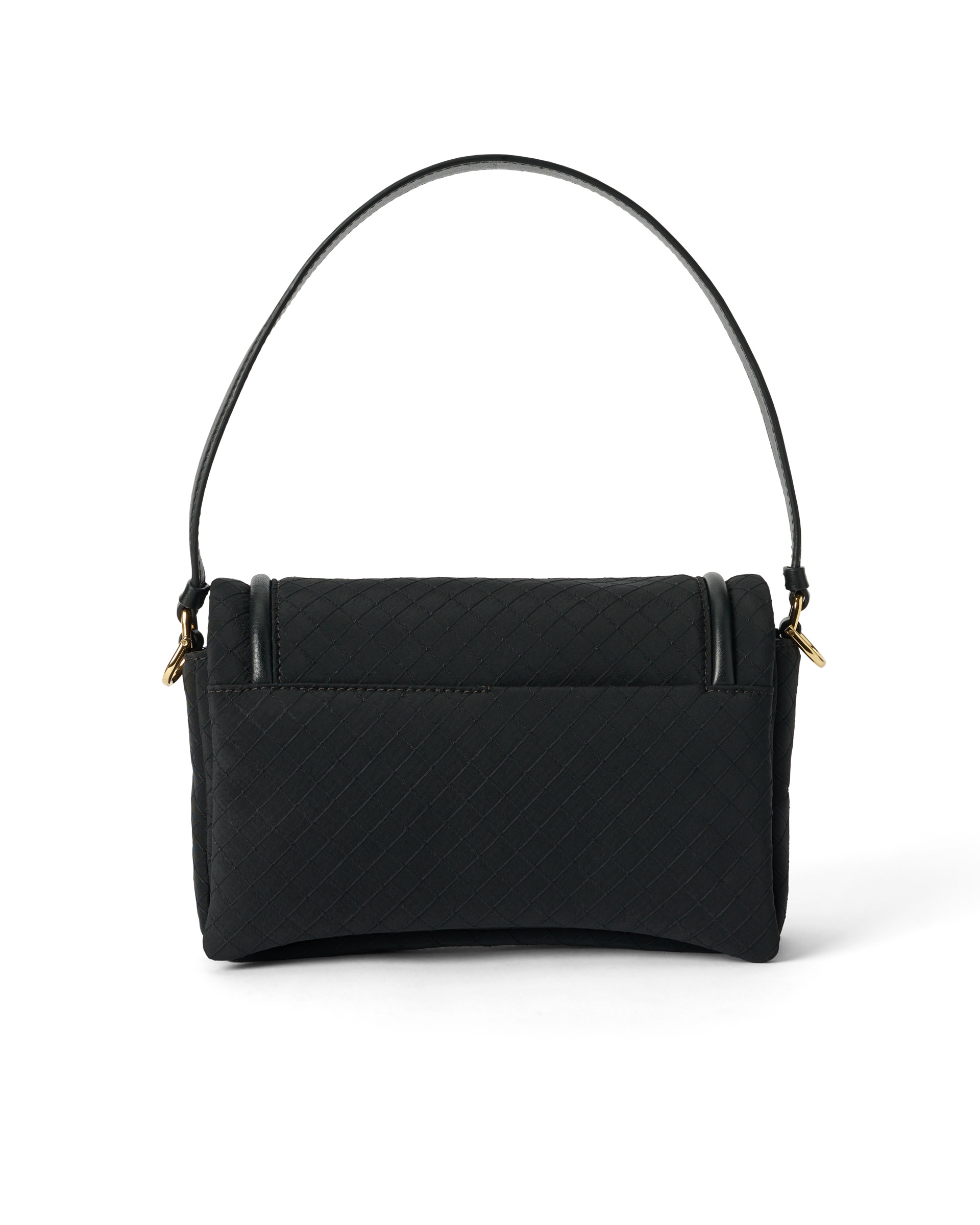 ECCO Pinch Bag L レザークロスボディバッグ - ブラック - Back
