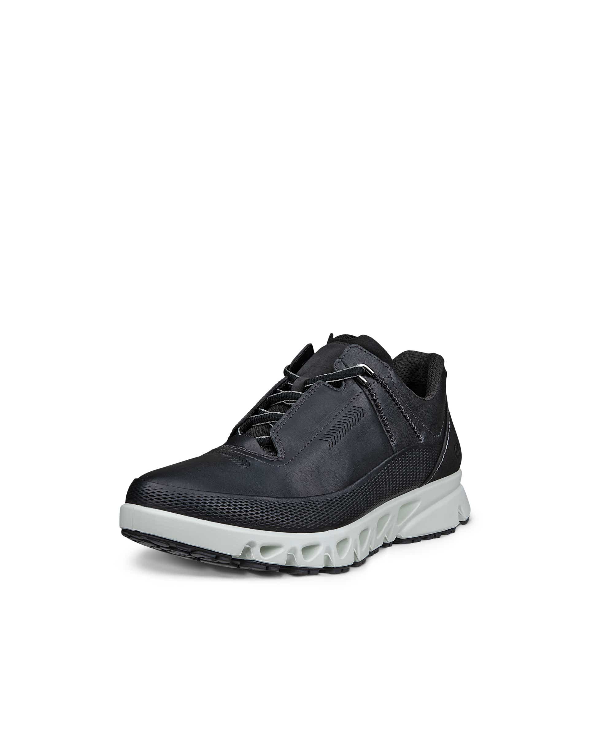 ECCO® Multi-Vent chaussures en cuir Gore-Tex pour femme - Noir - Main