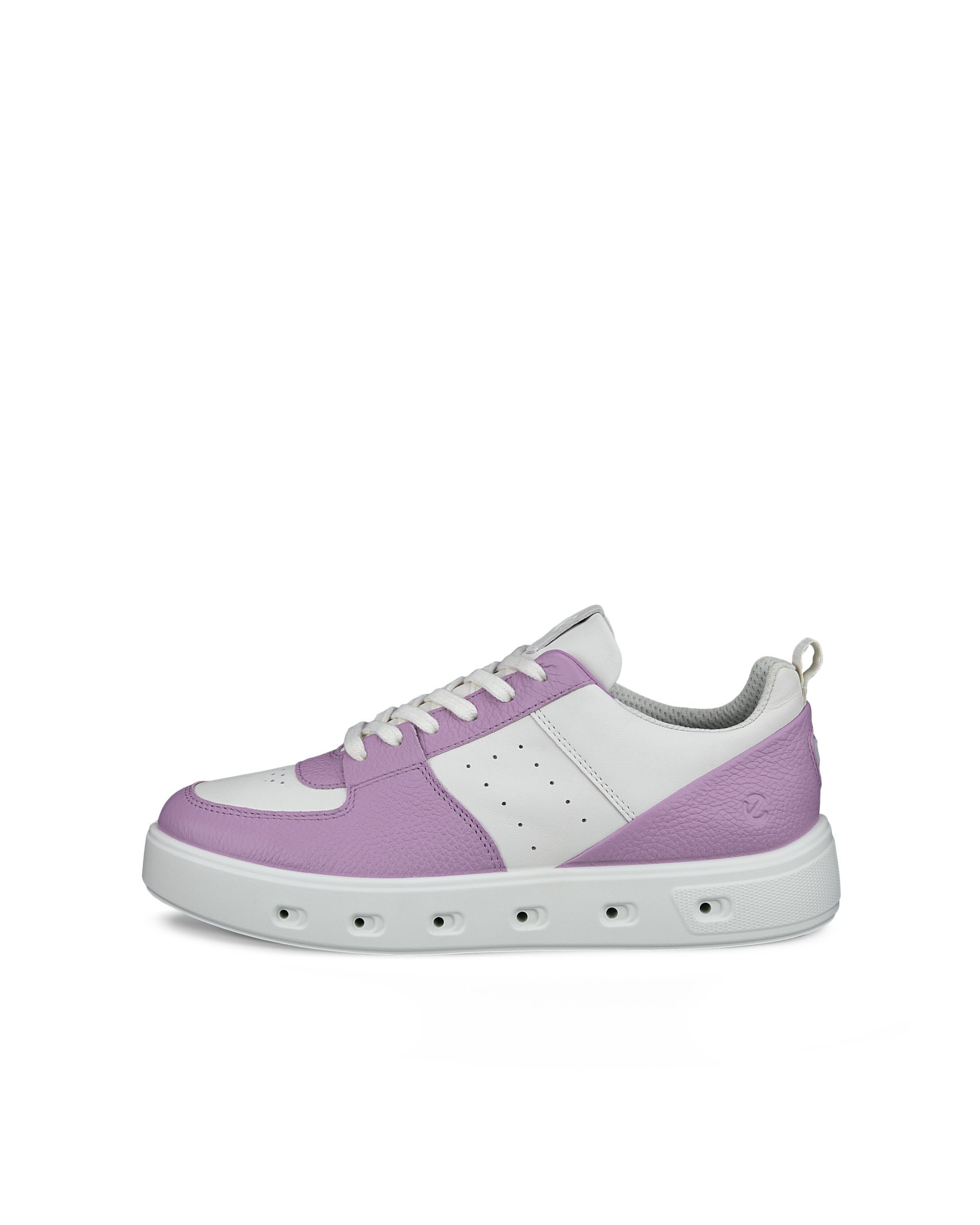 ECCO Street 720 WOMEN ウィメンズ レザーGore-Texスニーカー - パープル - Outside
