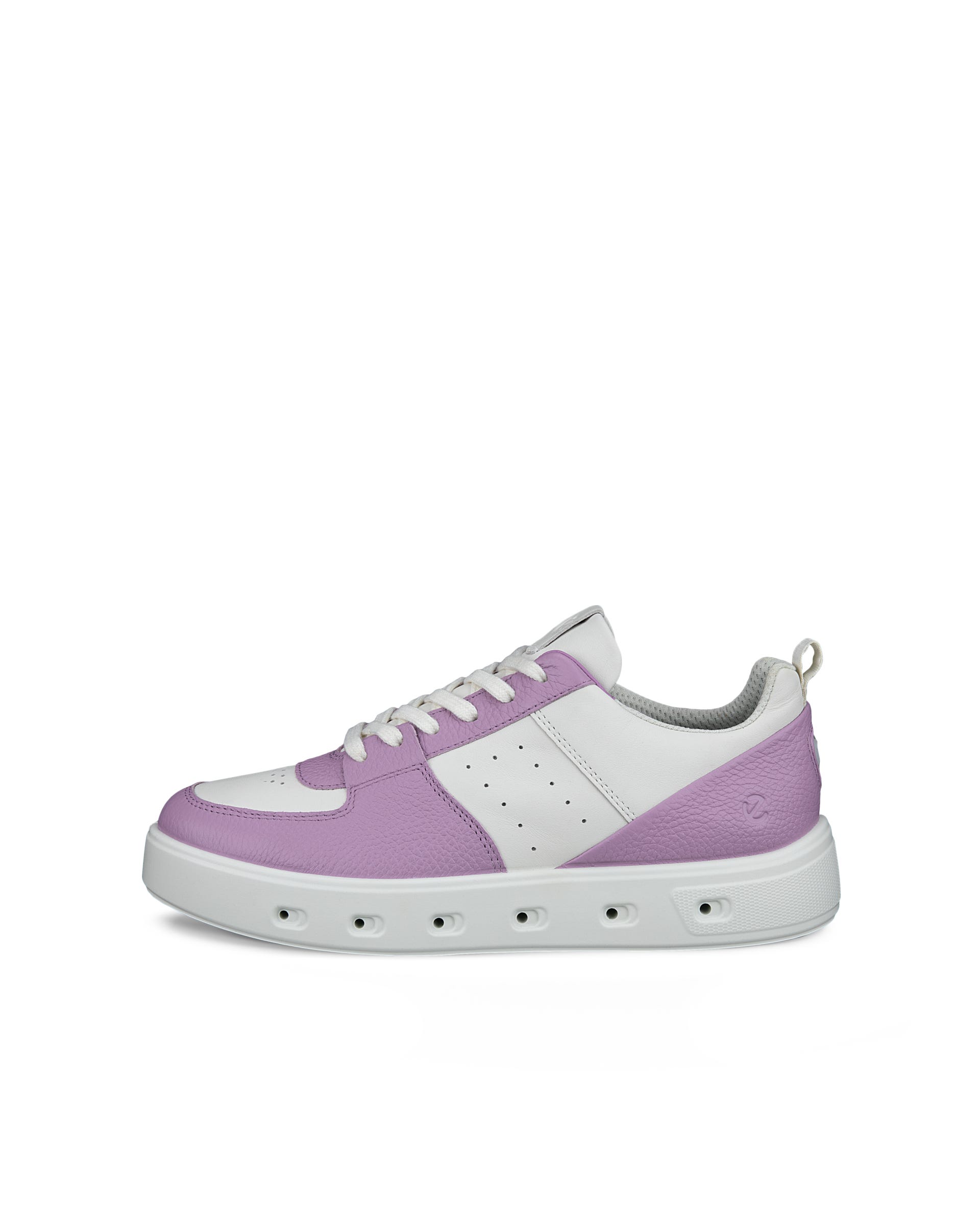 ECCO® Street 720 baskets en cuir Gore-Tex pour femme - Violet - Outside
