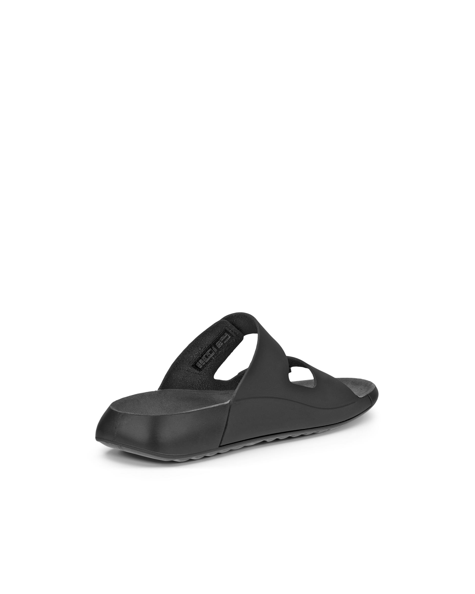 ECCO® Cozmo rihmadega nahast sandaalid naistele - Must - Back