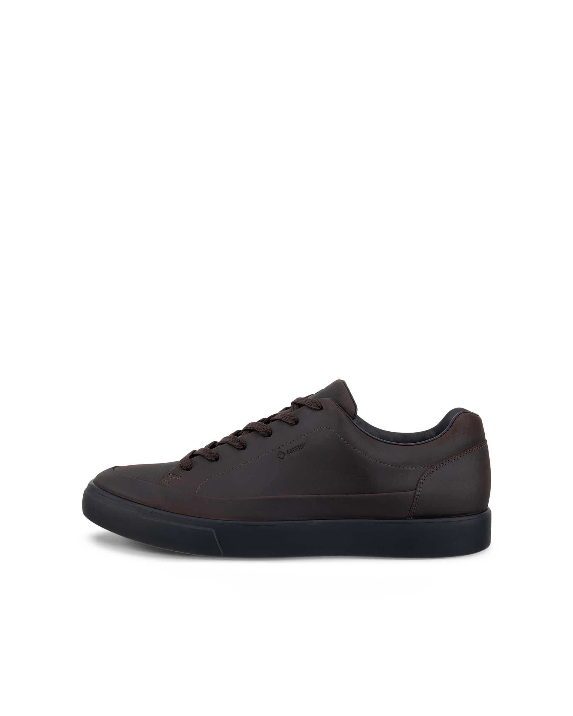 ECCO® SOFT 10 Gore-Tex sneakers i nubuck til herrer - Brun - Outside