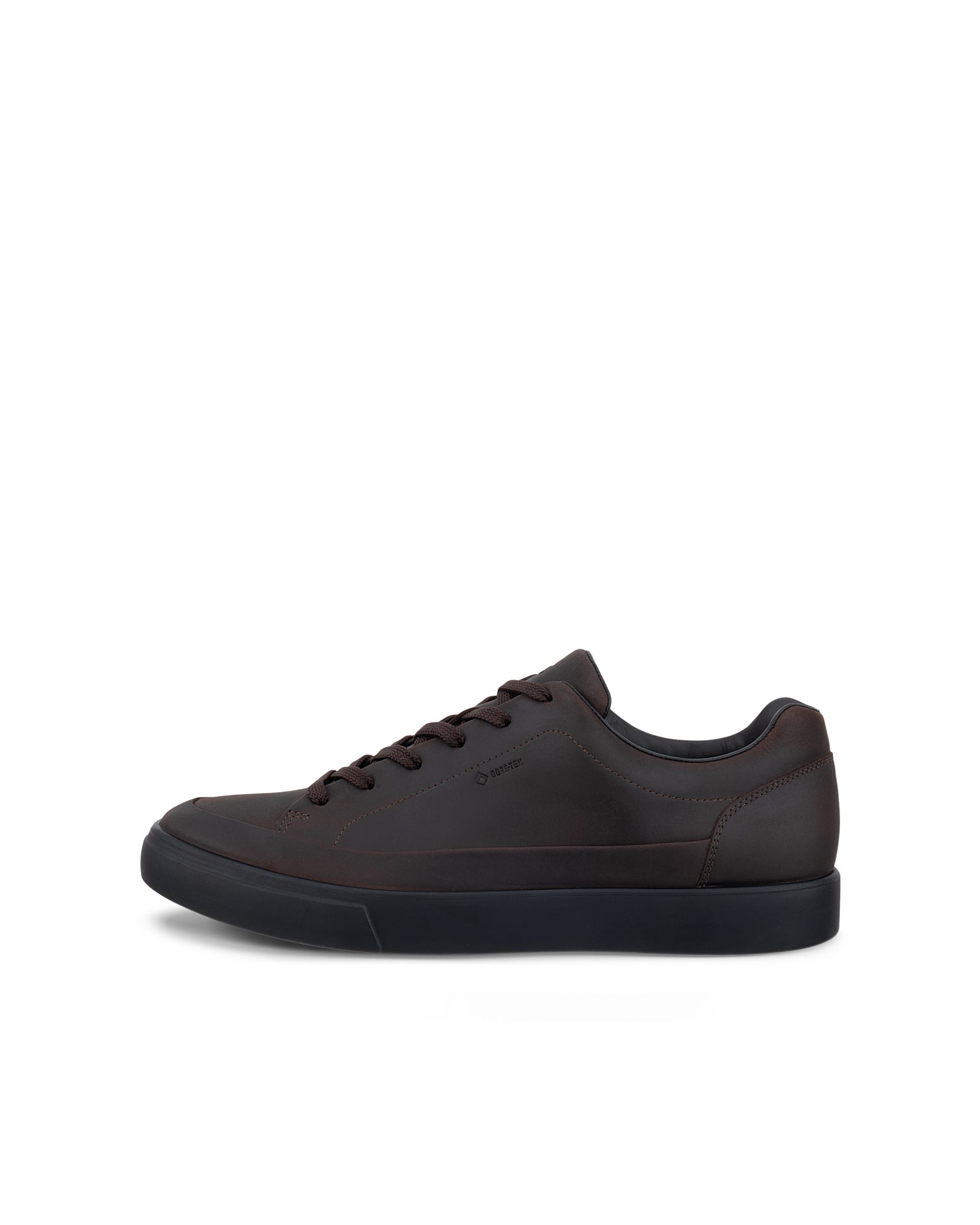 ECCO® SOFT 10 Gore-Tex sneakers i nubuck til herrer - Brun - Outside