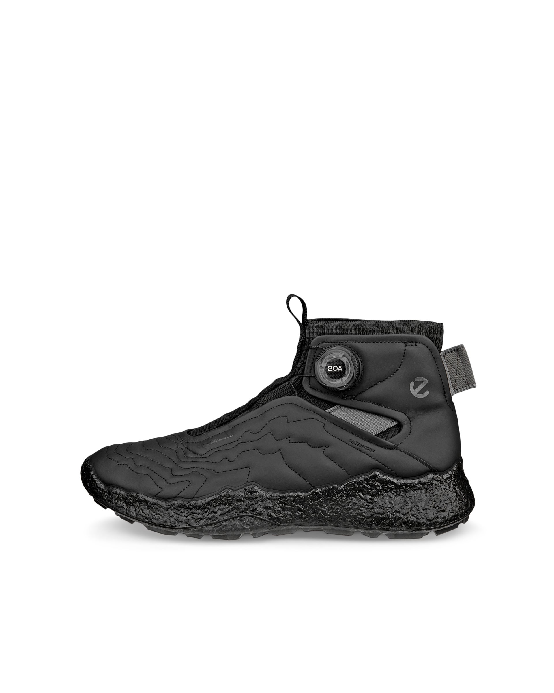 ECCO® GOLF BIOM H5 férfi vízálló bőr golfcipő - Fekete - Outside