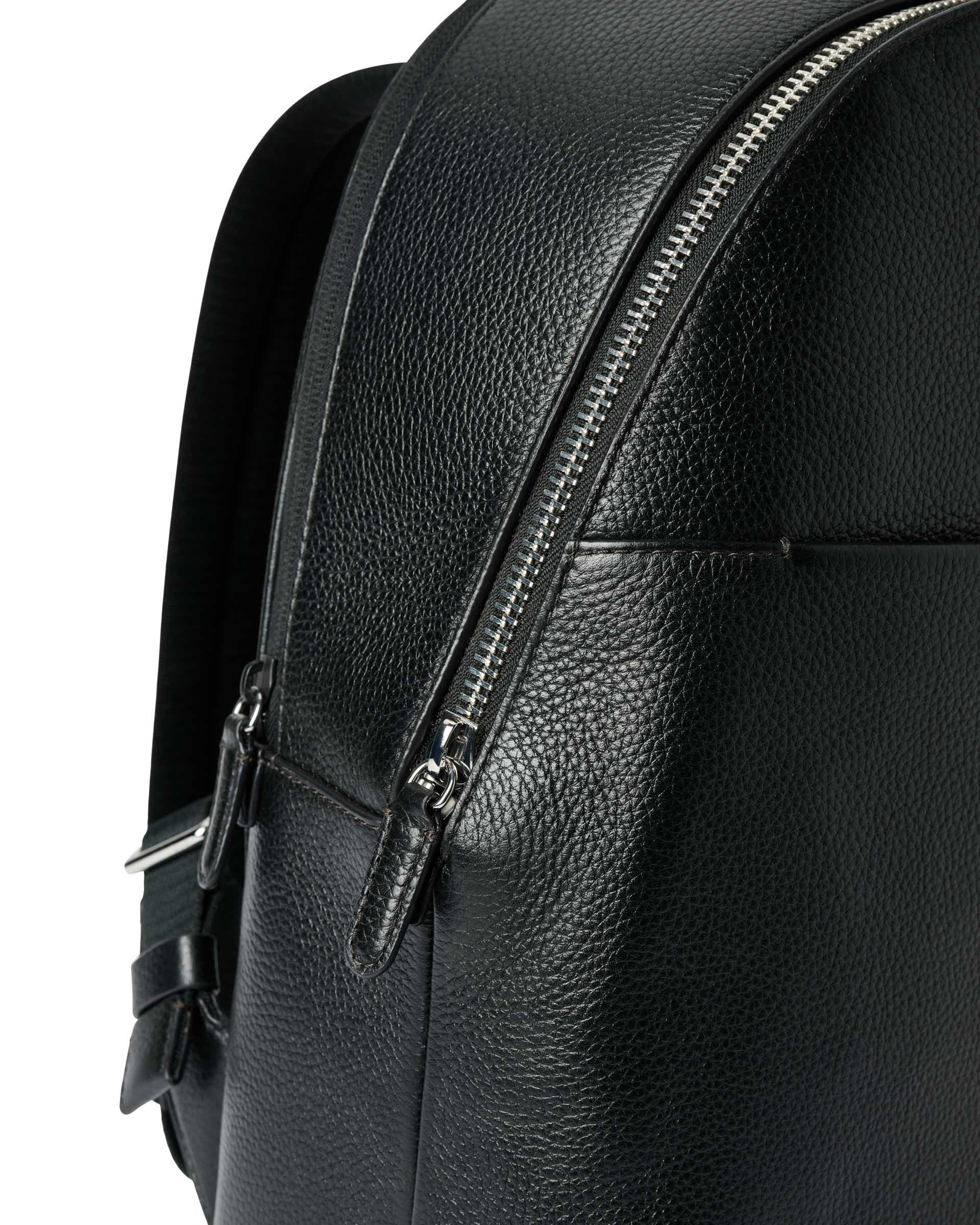 ECCO® ESSENTIAL ryggsekk skinn - Svart - Detail-1