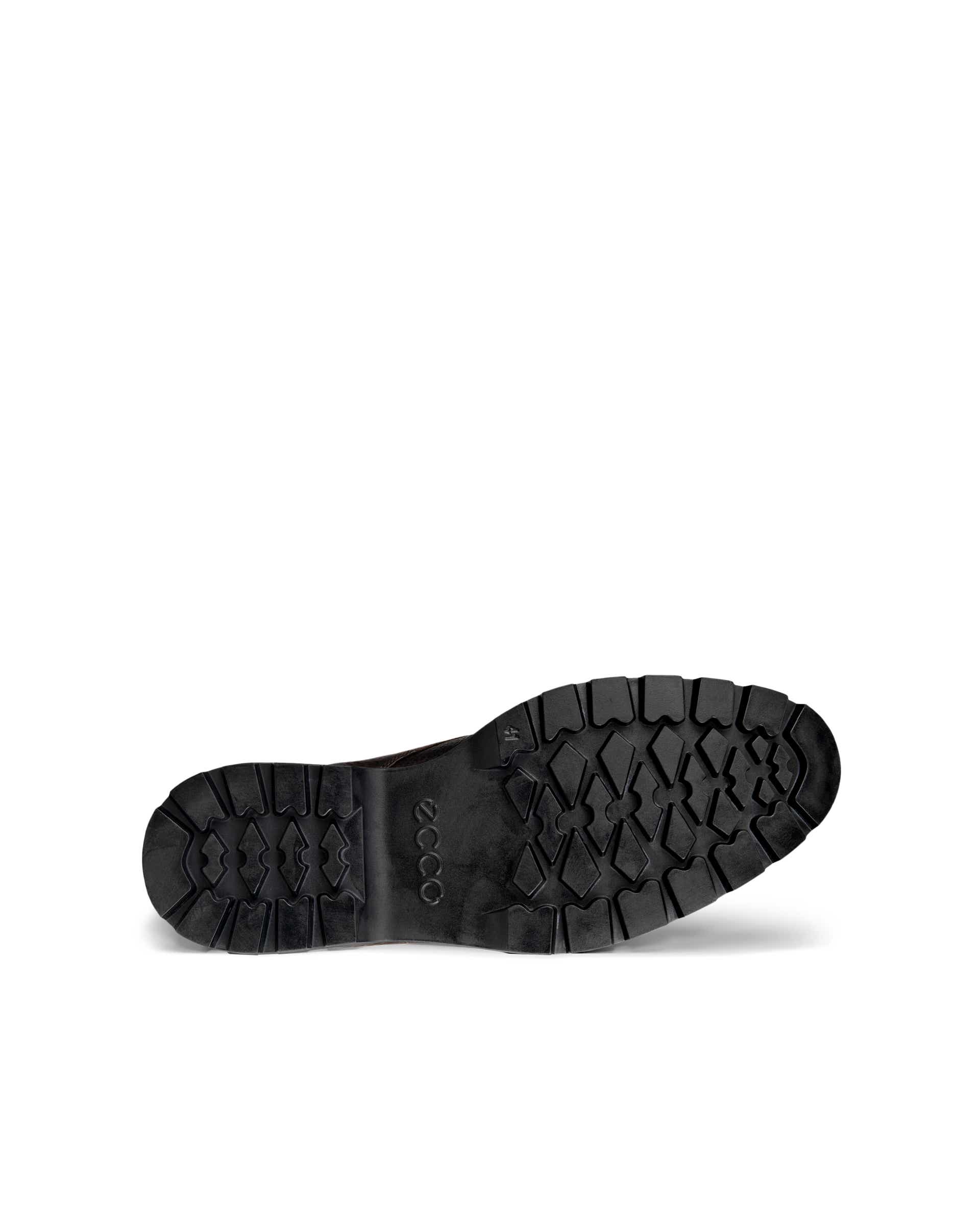 Men's ECCO® Citytray Avant Leather Chukka Boot - Brown - Sole