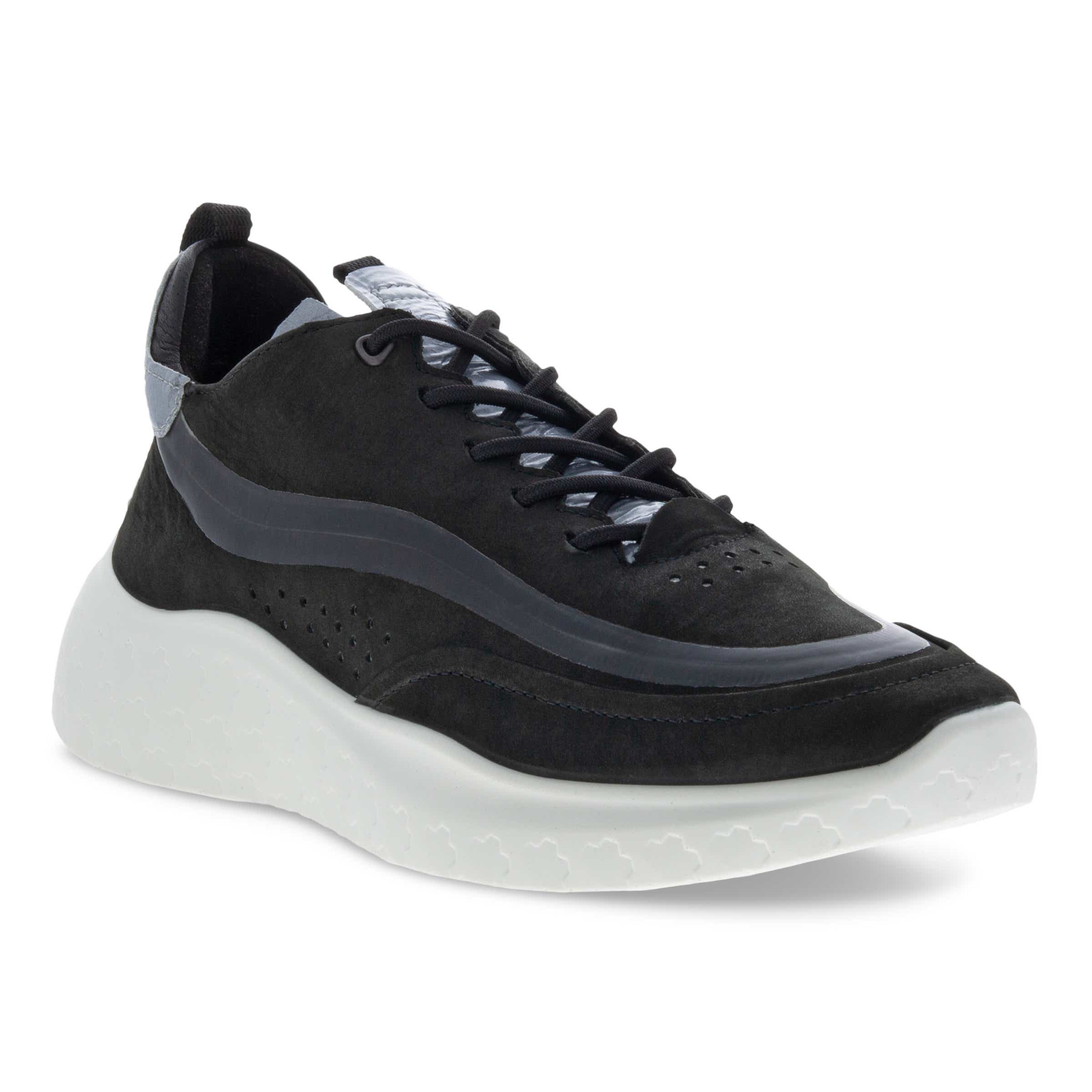 ECCO Therap ウィメンズ ヌバックスニーカー - ブラック - Main