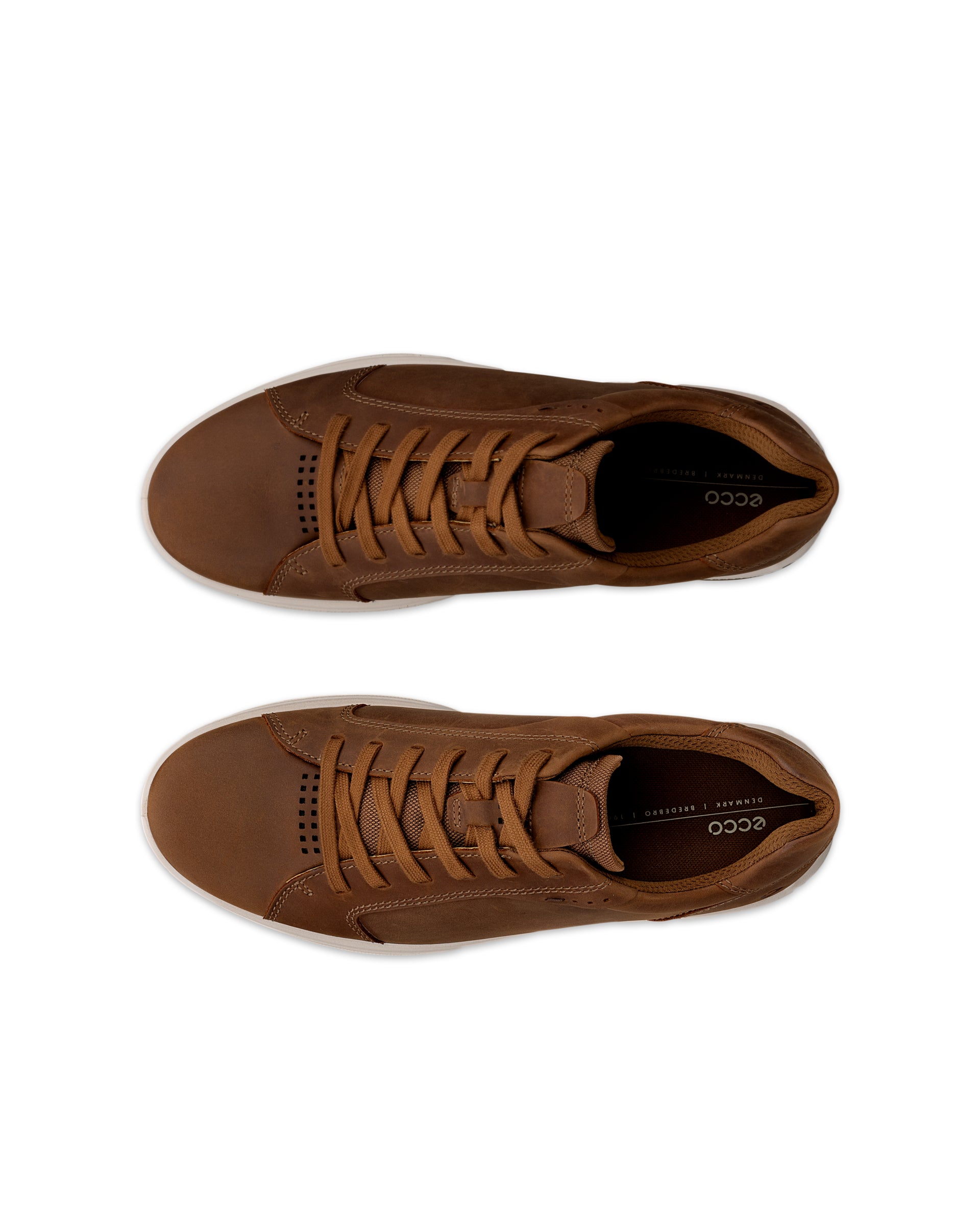ECCO® Byway 2.0 muške tenisice od nubuka - Smeđa - Top left pair