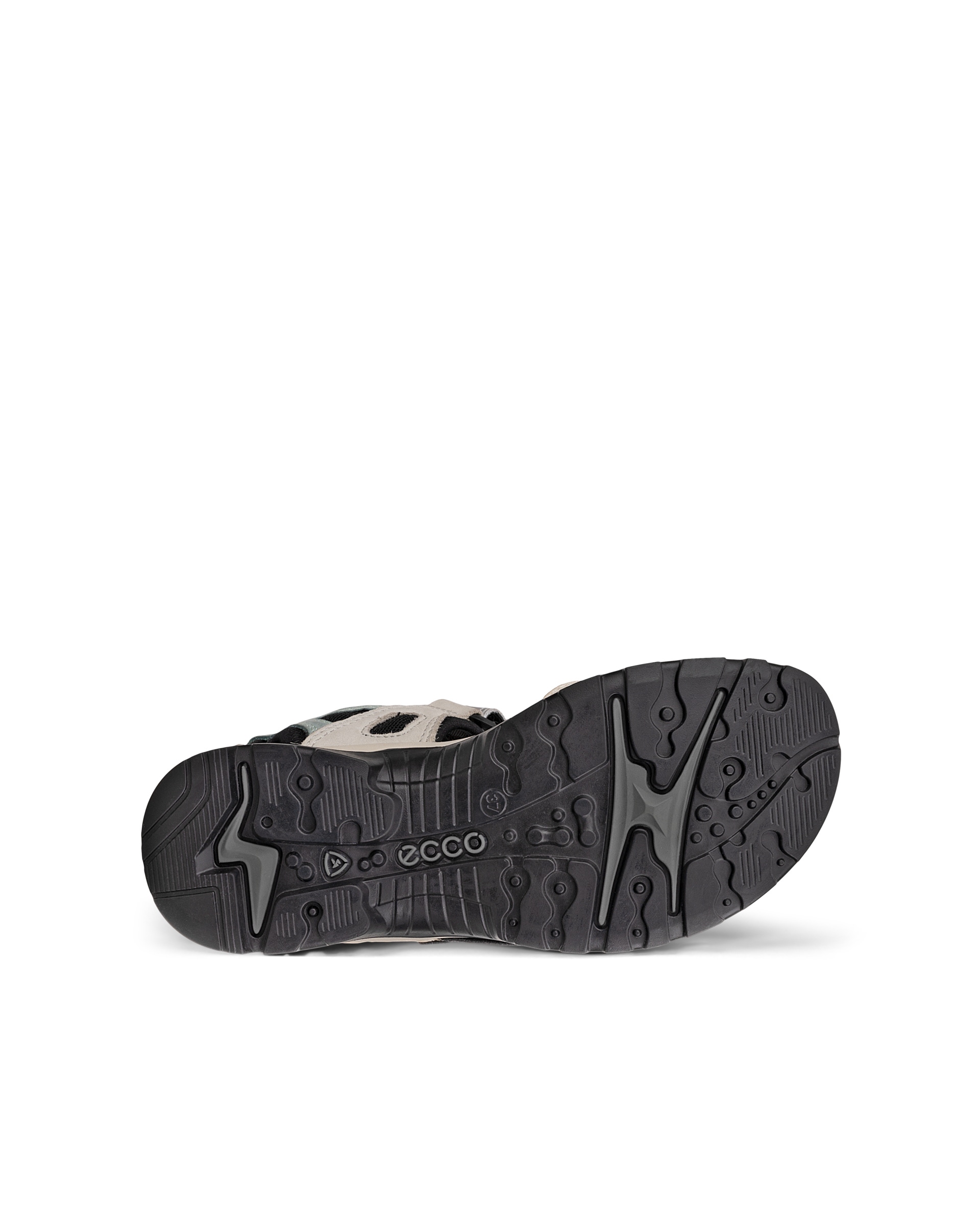 Women's ECCOยฎ Offroad Yucatan Nubuck Hiking Sandal - Brown - Sole