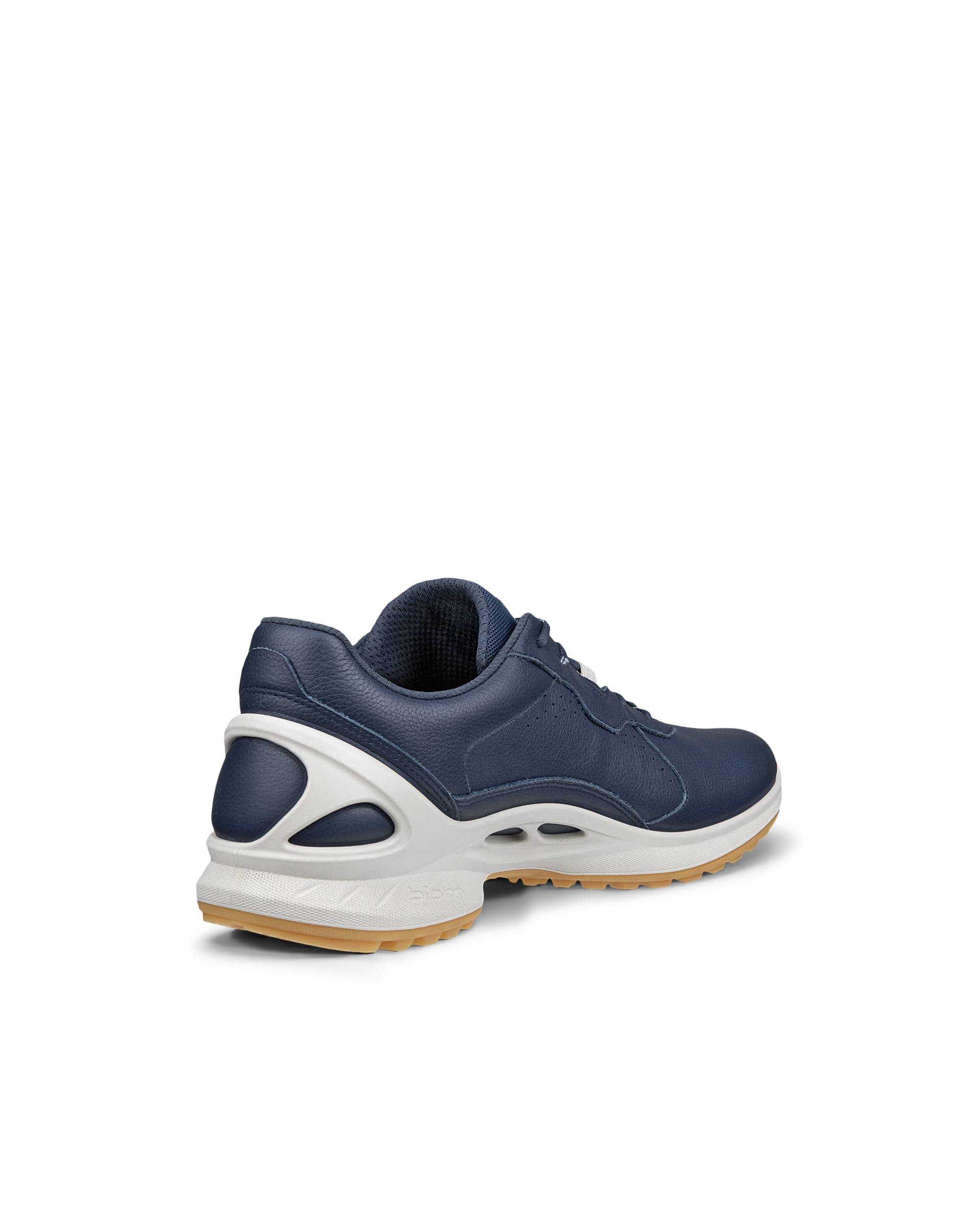 Men's ECCO® Biom Energi Leather Sneaker - Blue - Back