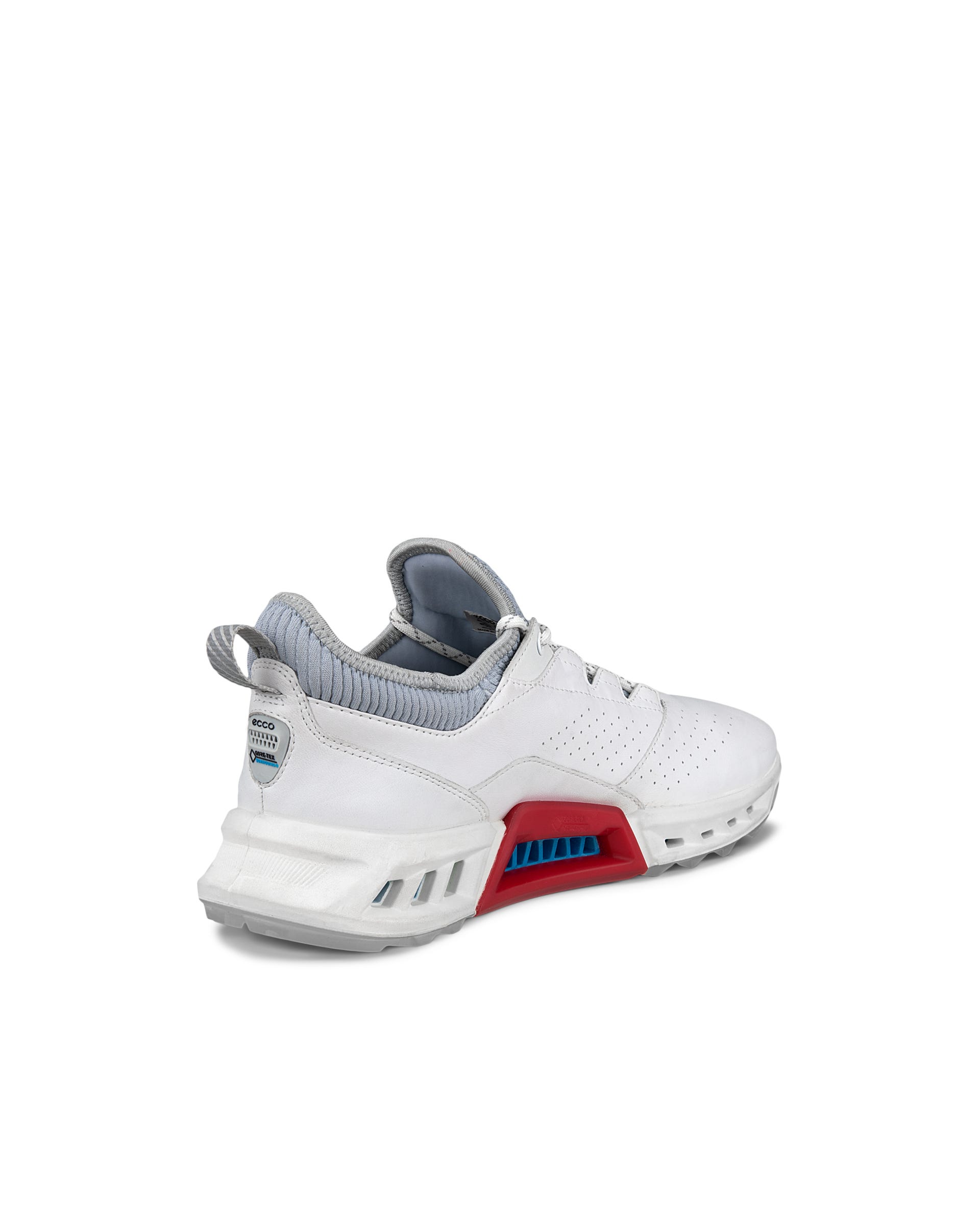 ECCO Golf BIOM C4 Men メンズ レザーGore-Texゴルフシューズ - ホワイト - Back