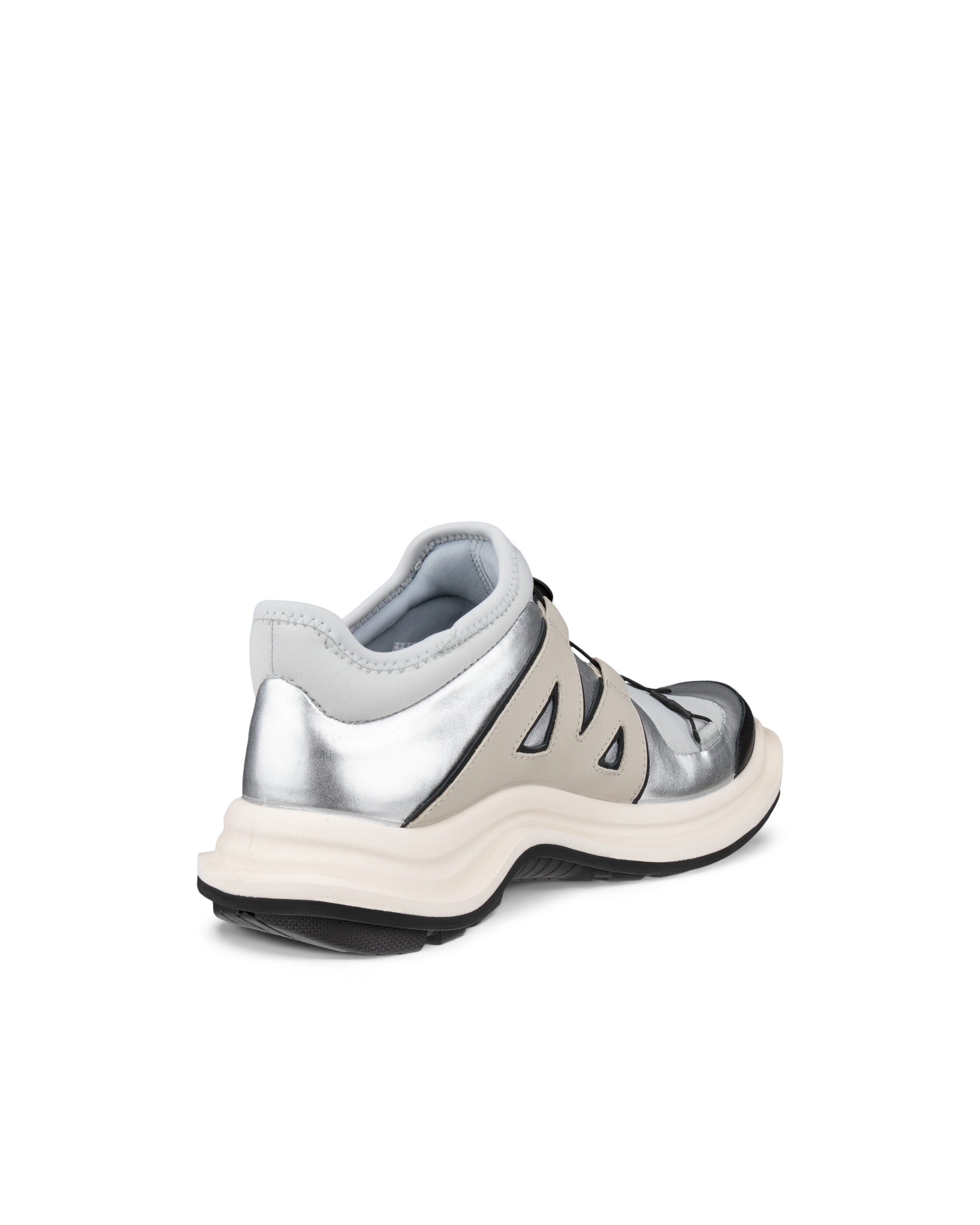 ECCO OFFROAD WOMEN ウィメンズ レザーシューズ - シルバー - Back