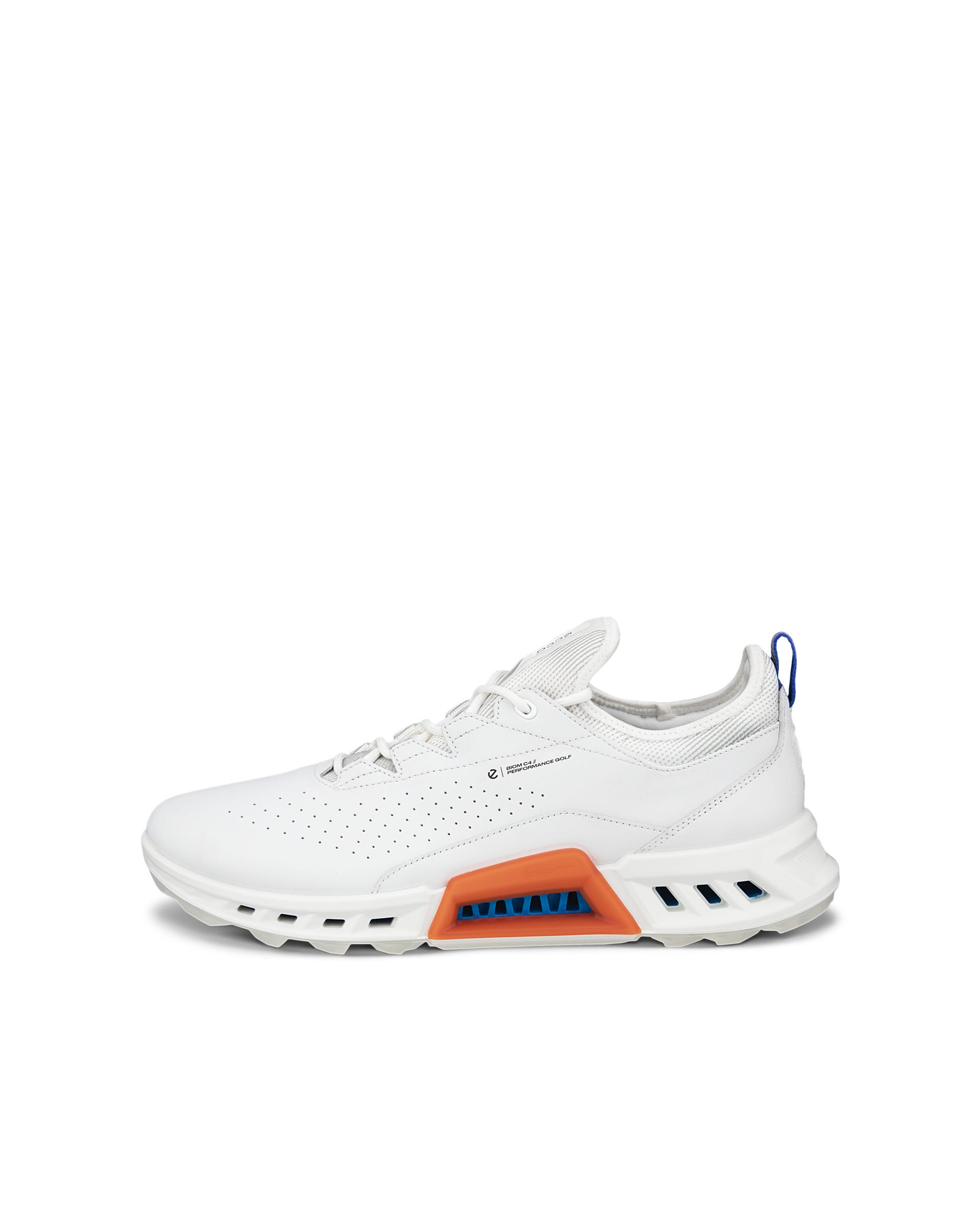 Men's ECCO® Golf Biom C4 Leather Gore-Tex Golf Shoe - White - Outside