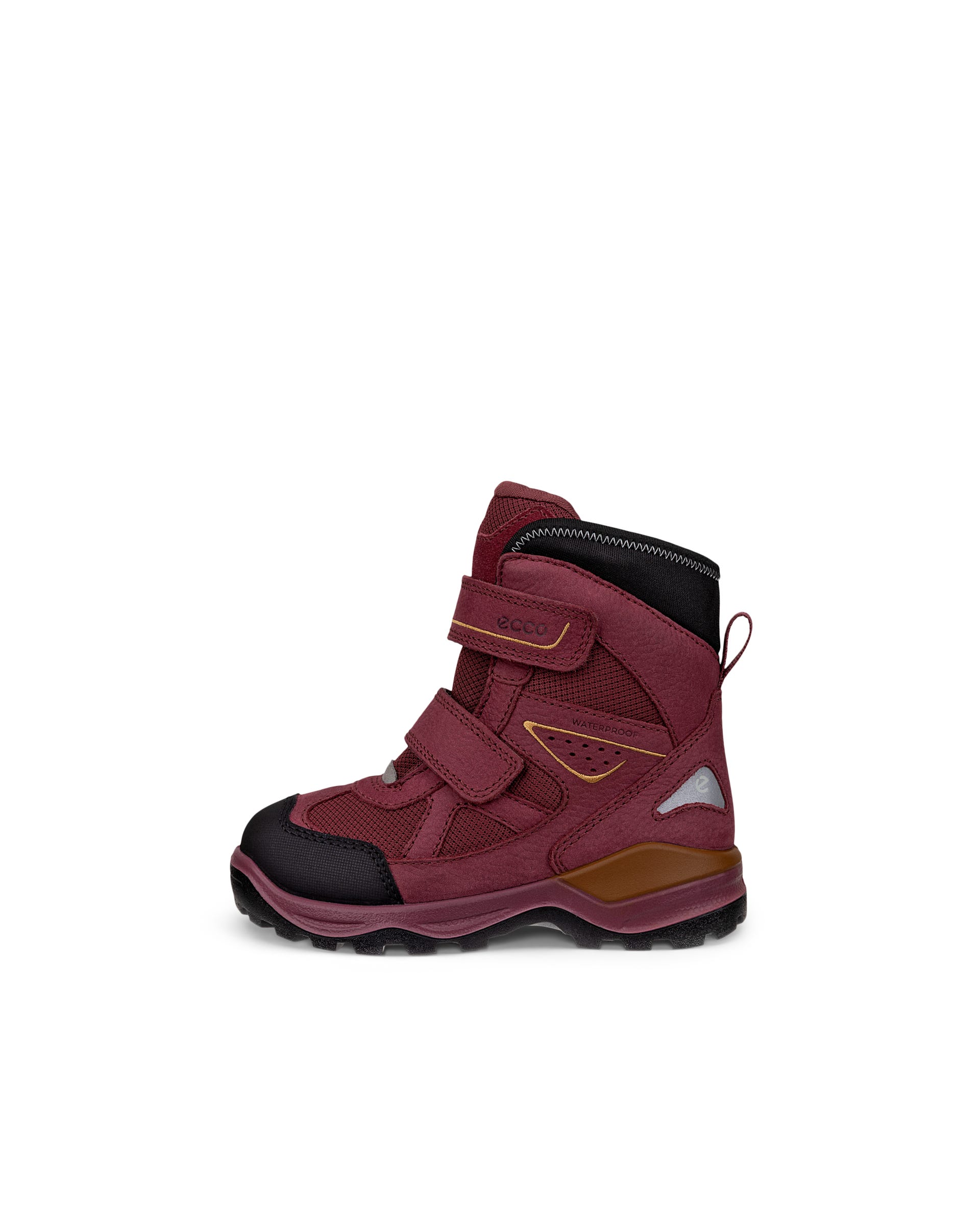Botines de invierno impermeable de nobuk ECCO® SNOW MOUNTAIN para niño/a - Rosa - Outside