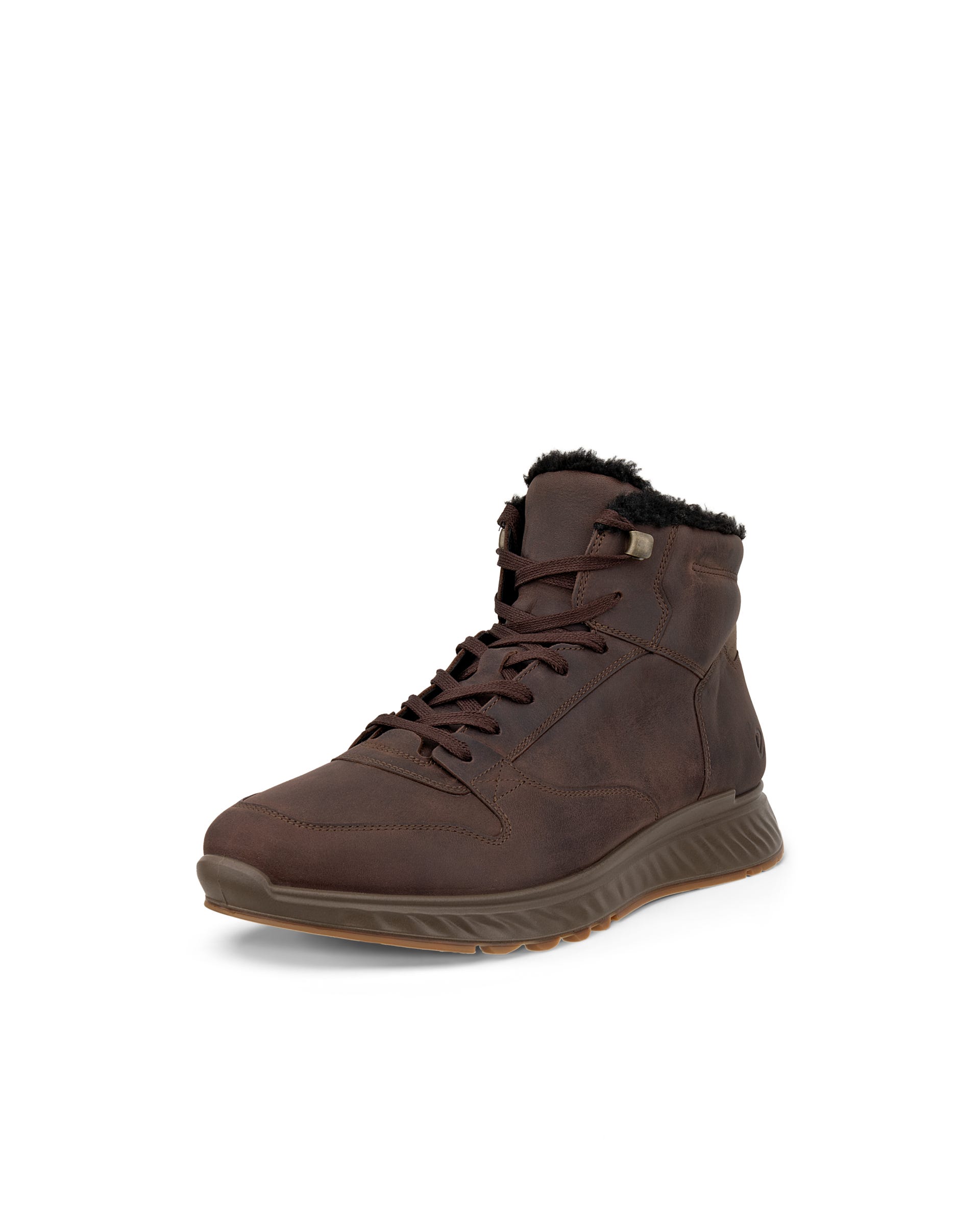 ECCO® EXOSTRIDE heren laars van nubuck - Bruin - Outside