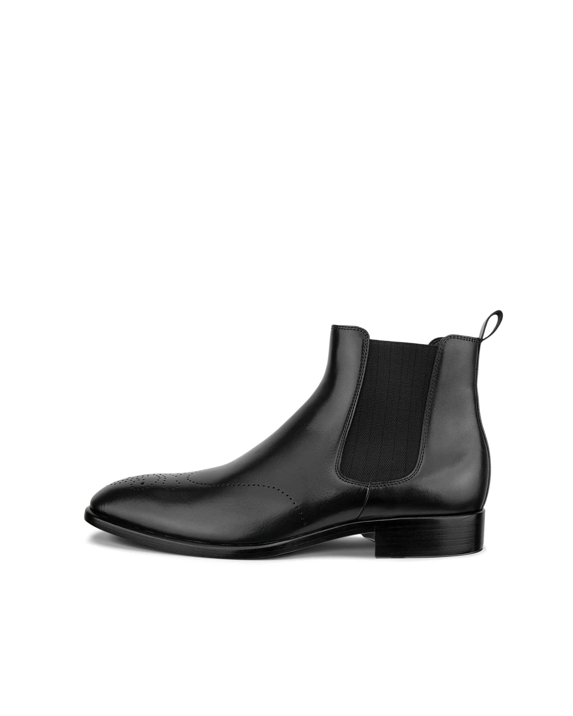 Botas Chelsea couro homem ECCO® VITRUS MONDIAL - Preto - Outside