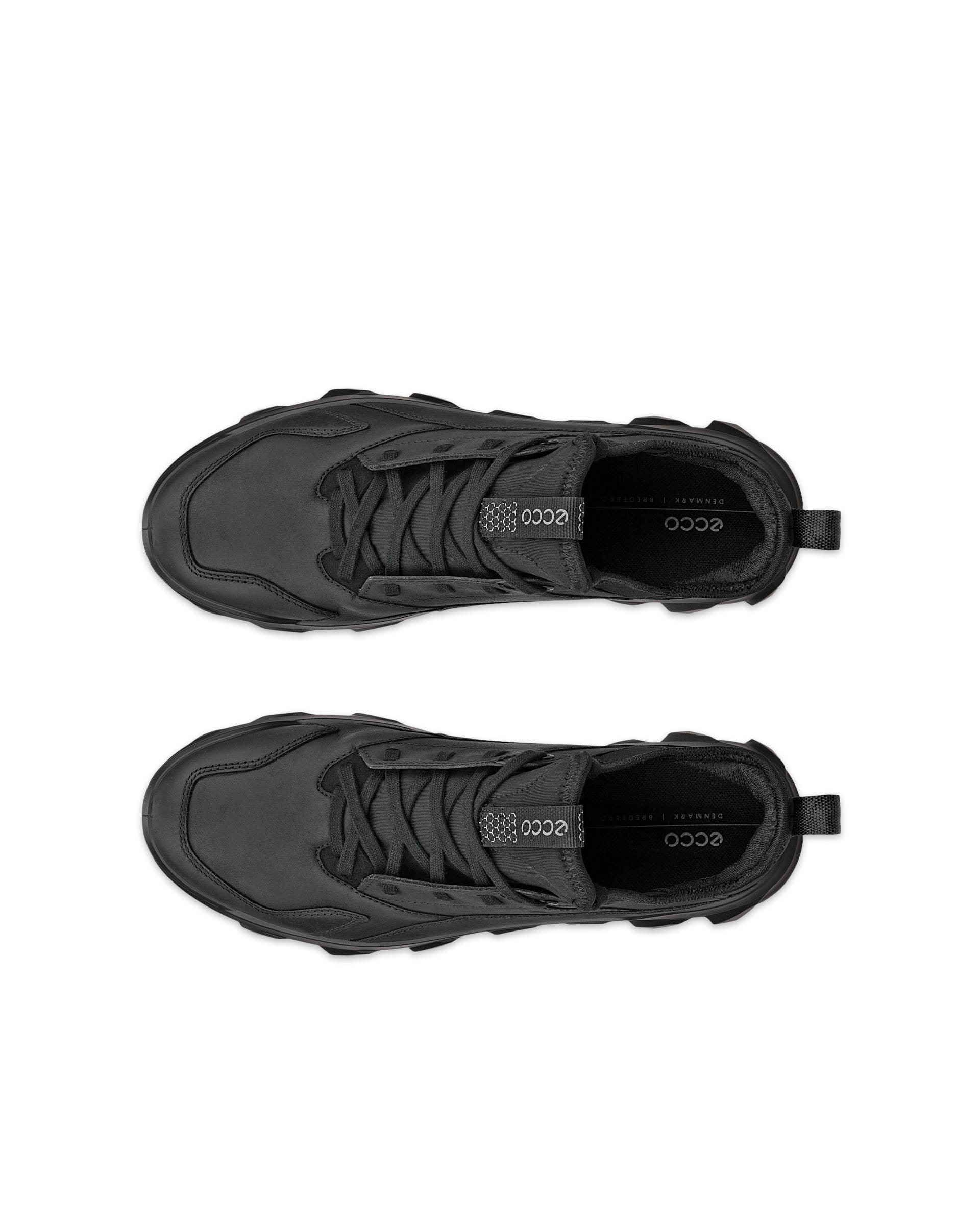 Women's ECCO® MX Nubuck Outdoor Trainer - Black - Top left pair