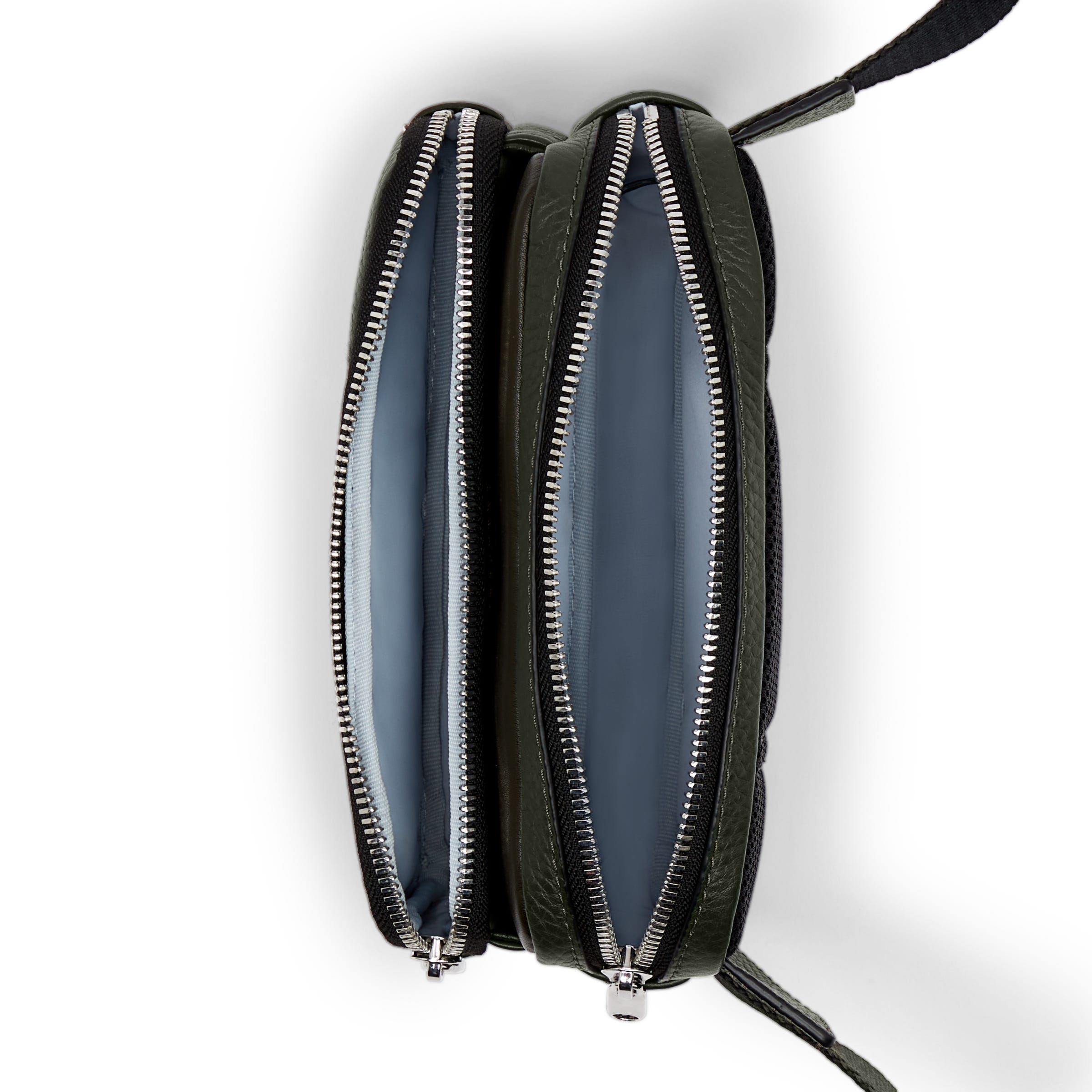 ECCO® Waist Leather Waist Bag - Green - Birdeye