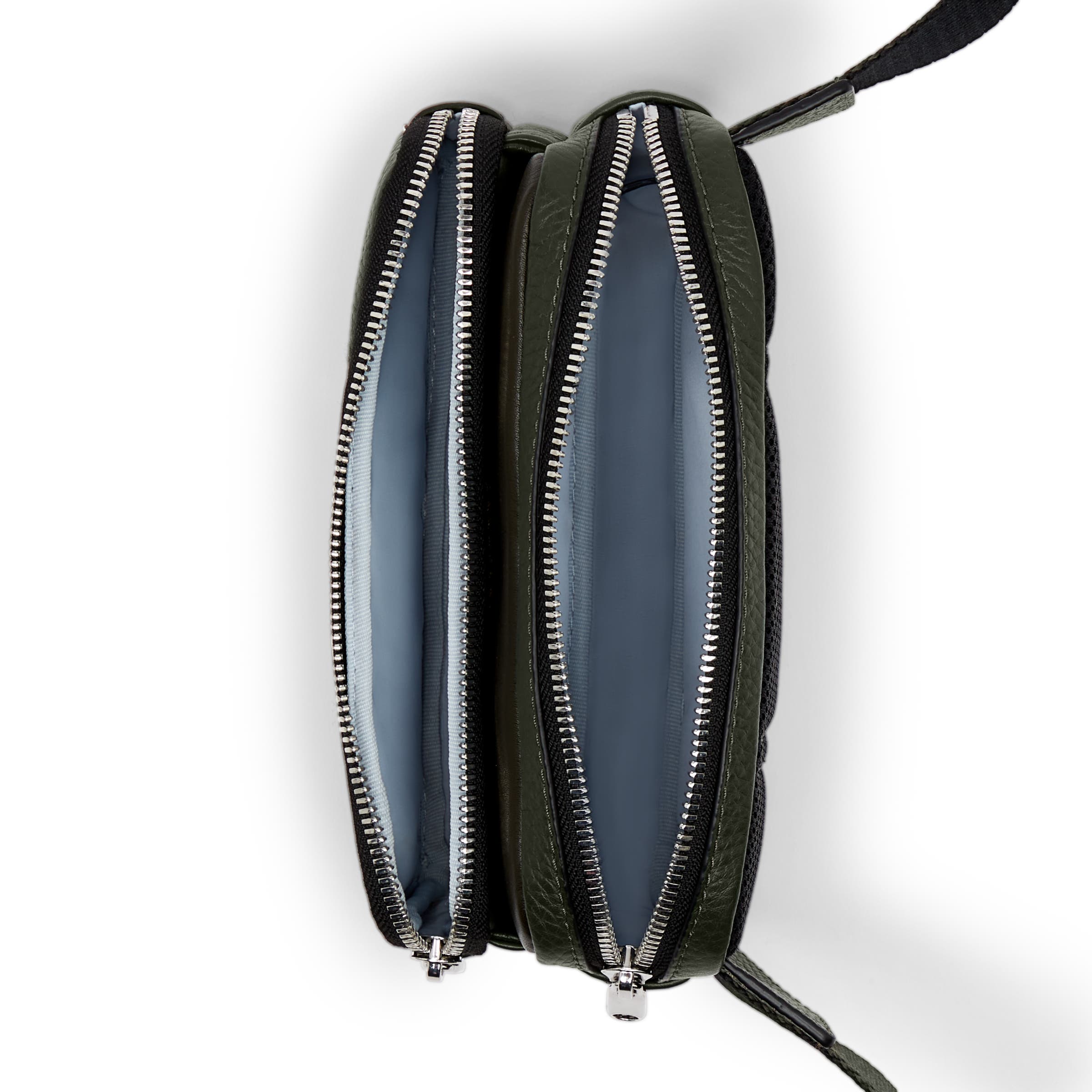 ECCO® Waist Leather Waist Bag - Green - Birdeye