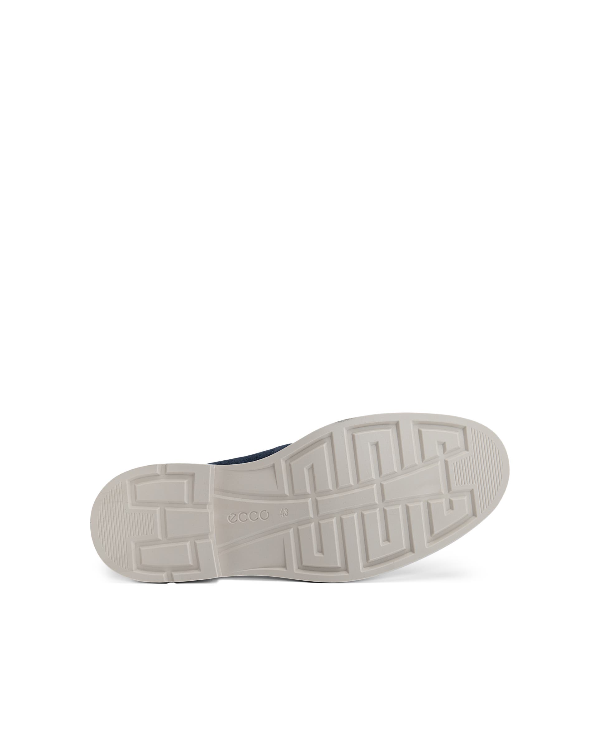 ECCO® METROPOLE LONDON férfi velúr papucscipő - Kék - Sole