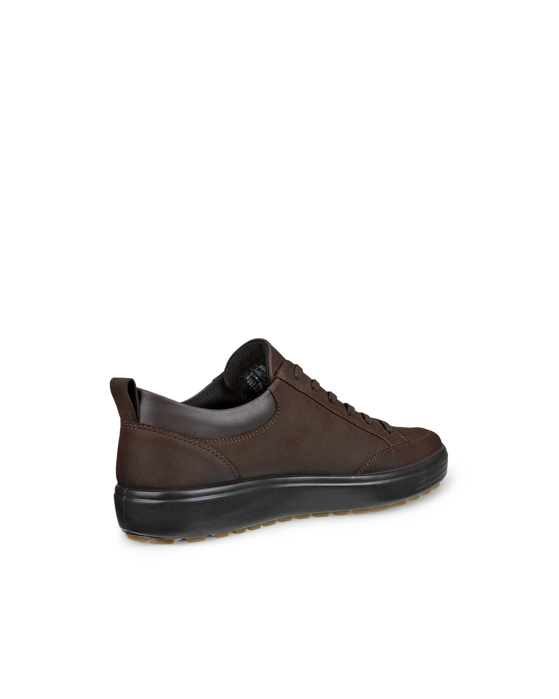 ECCO® Soft 7 Tred Herren Wasserdichte Nubuklederschuh - Braun - Back