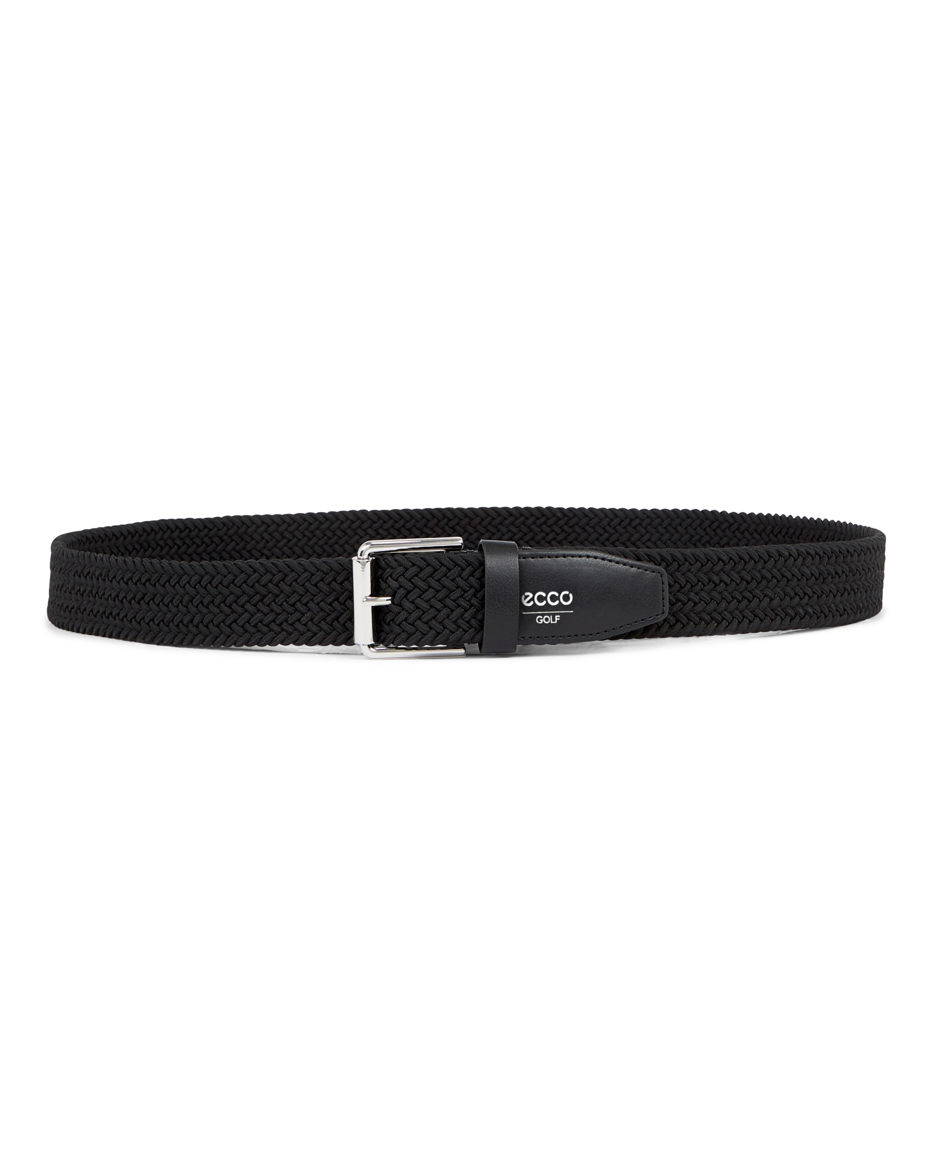 ECCO Belts Golf Braided メンズ テキスタイルベルト - ブラック - Main