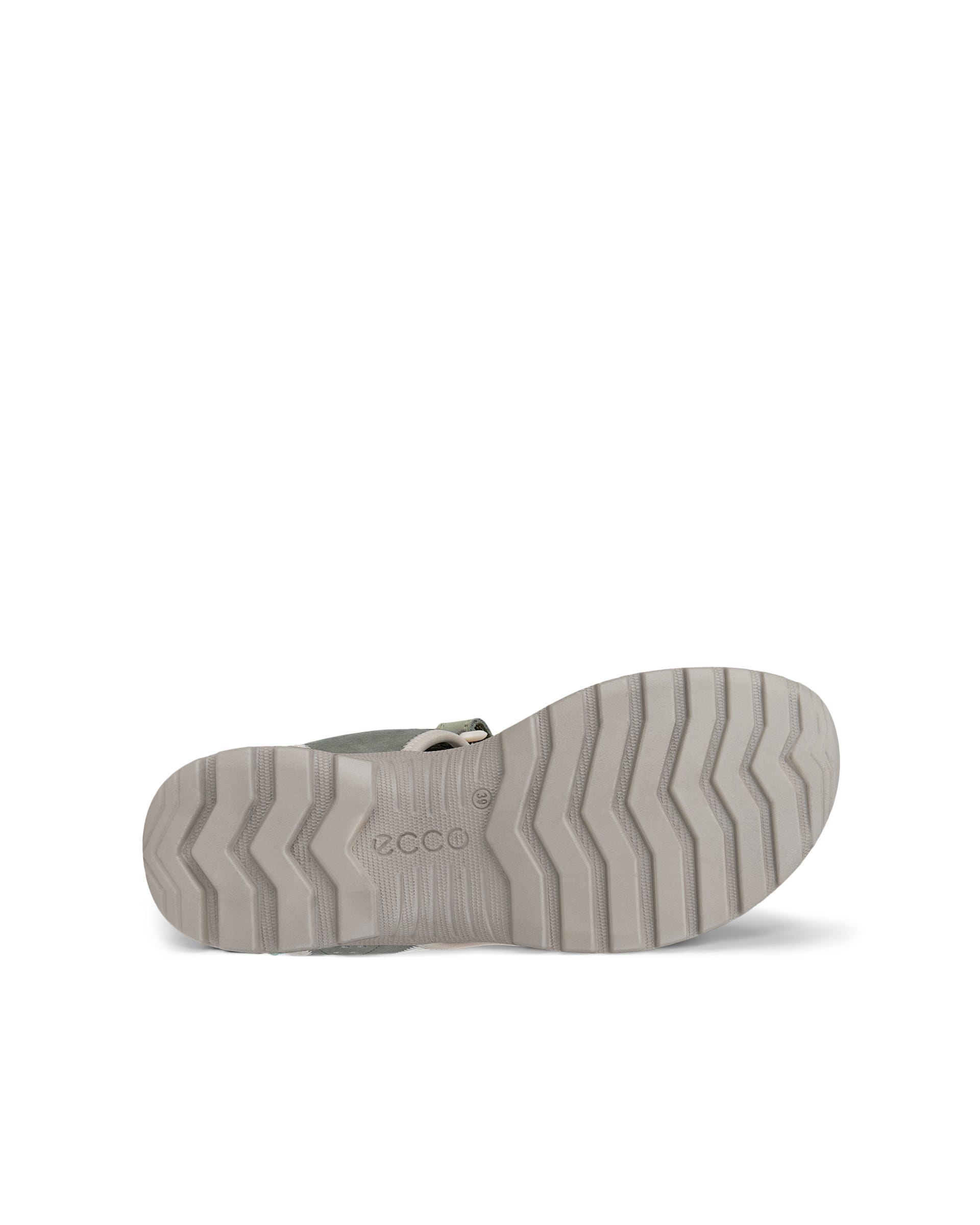 ECCO® ONROADS sandale en nubuck deux brides pour femme - Vert - Outside