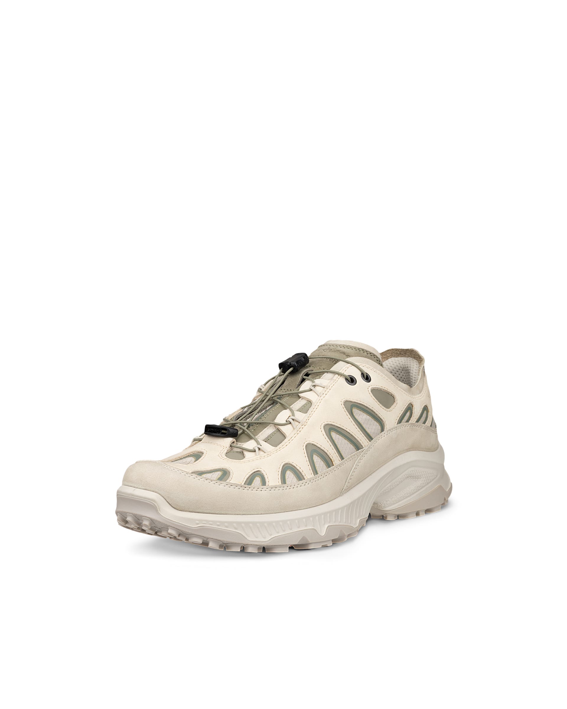 ECCO RECEPTOR XP WOMEN ウィメンズ レザーシューズ - ベージュ - Outside
