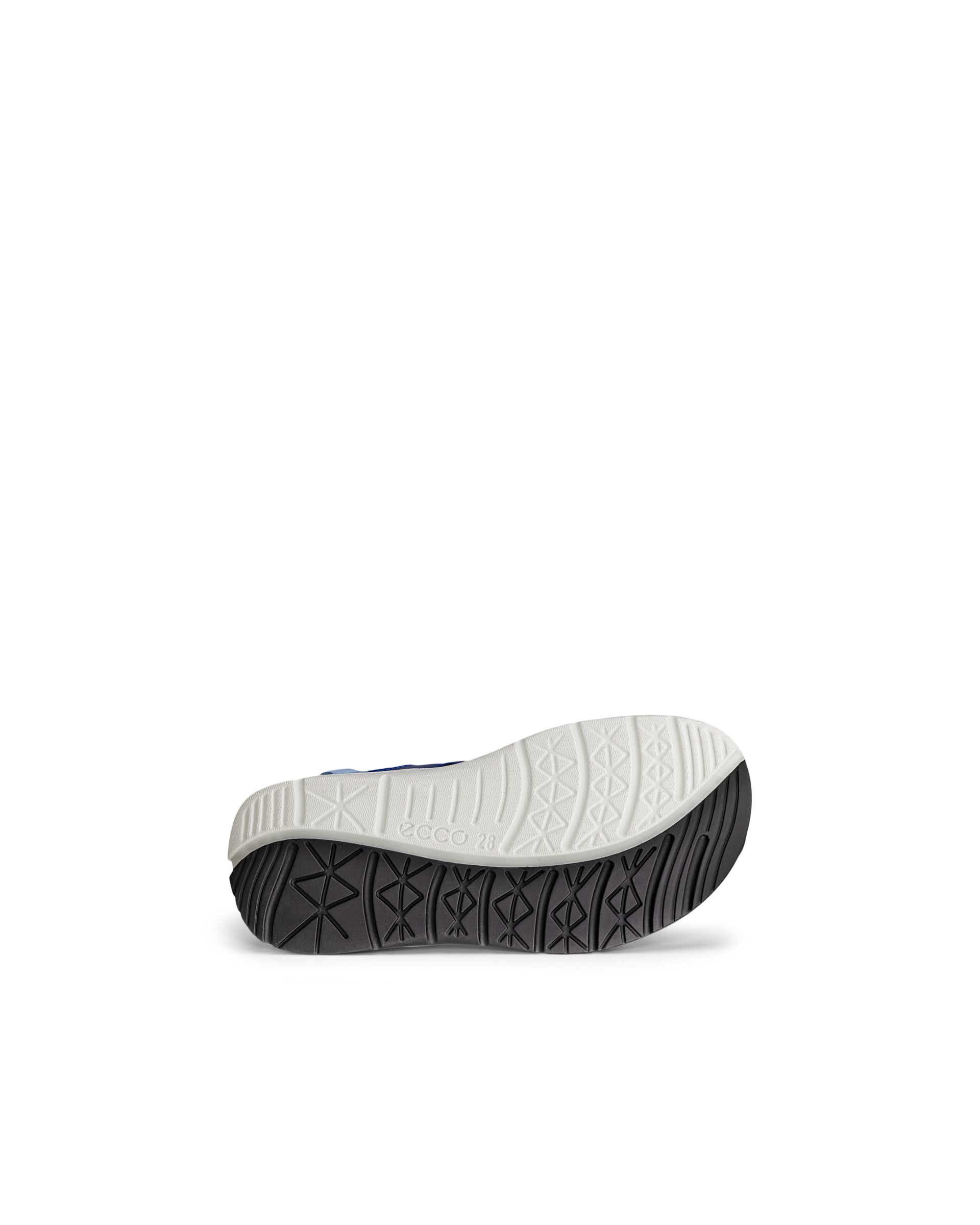 Dětské kožené outdoorové sandály ECCO® X-Trinsic - Modrá - Sole