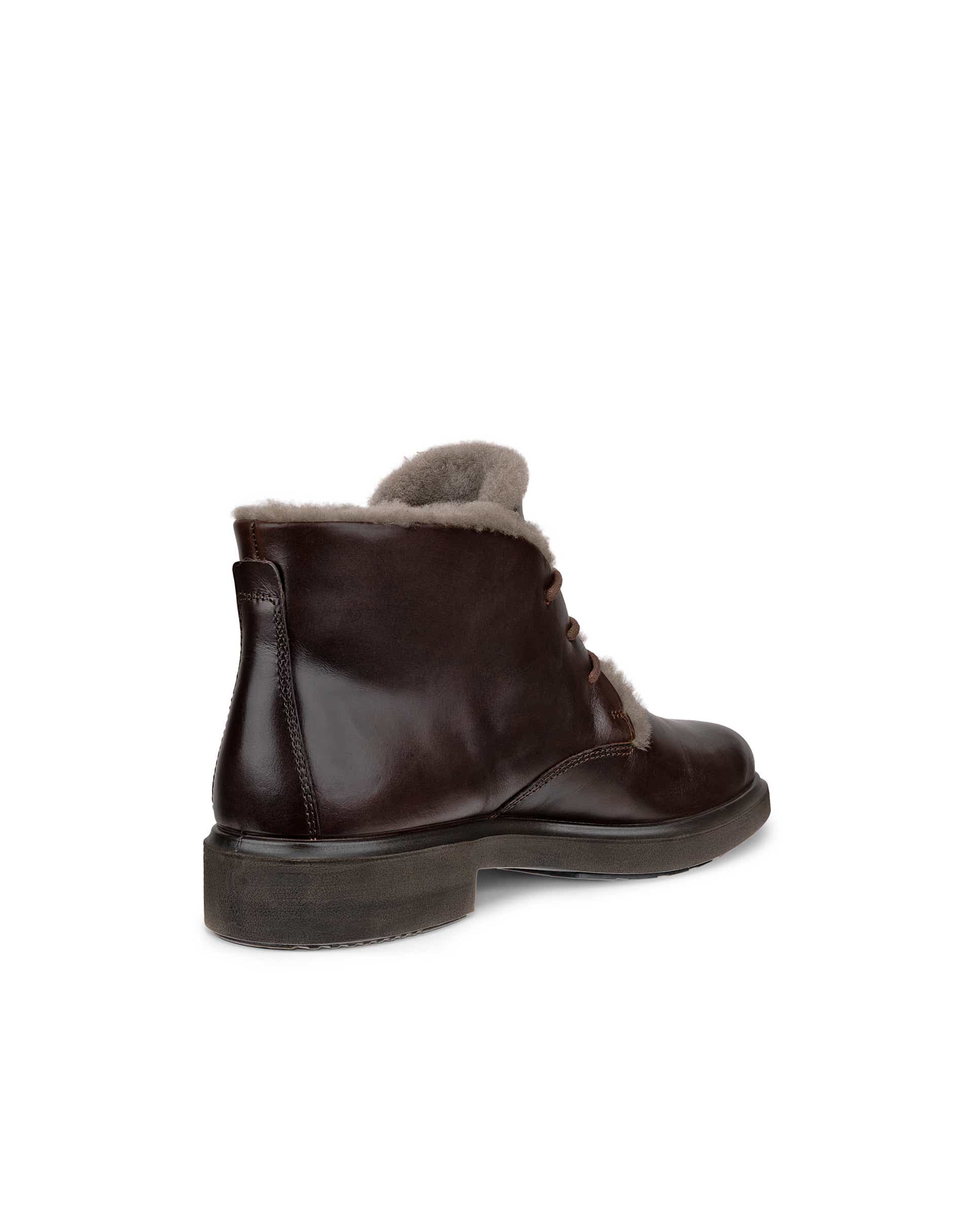 Botas chukka couro mulher ECCO® METROPOLE AMSTERDAM - Castanho - Back