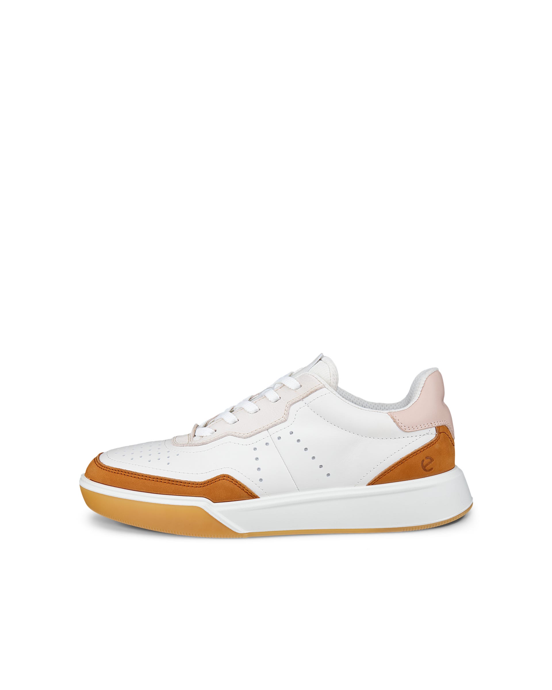 ECCO® STREET COURT Skinnsneaker dam - Brun - Outside