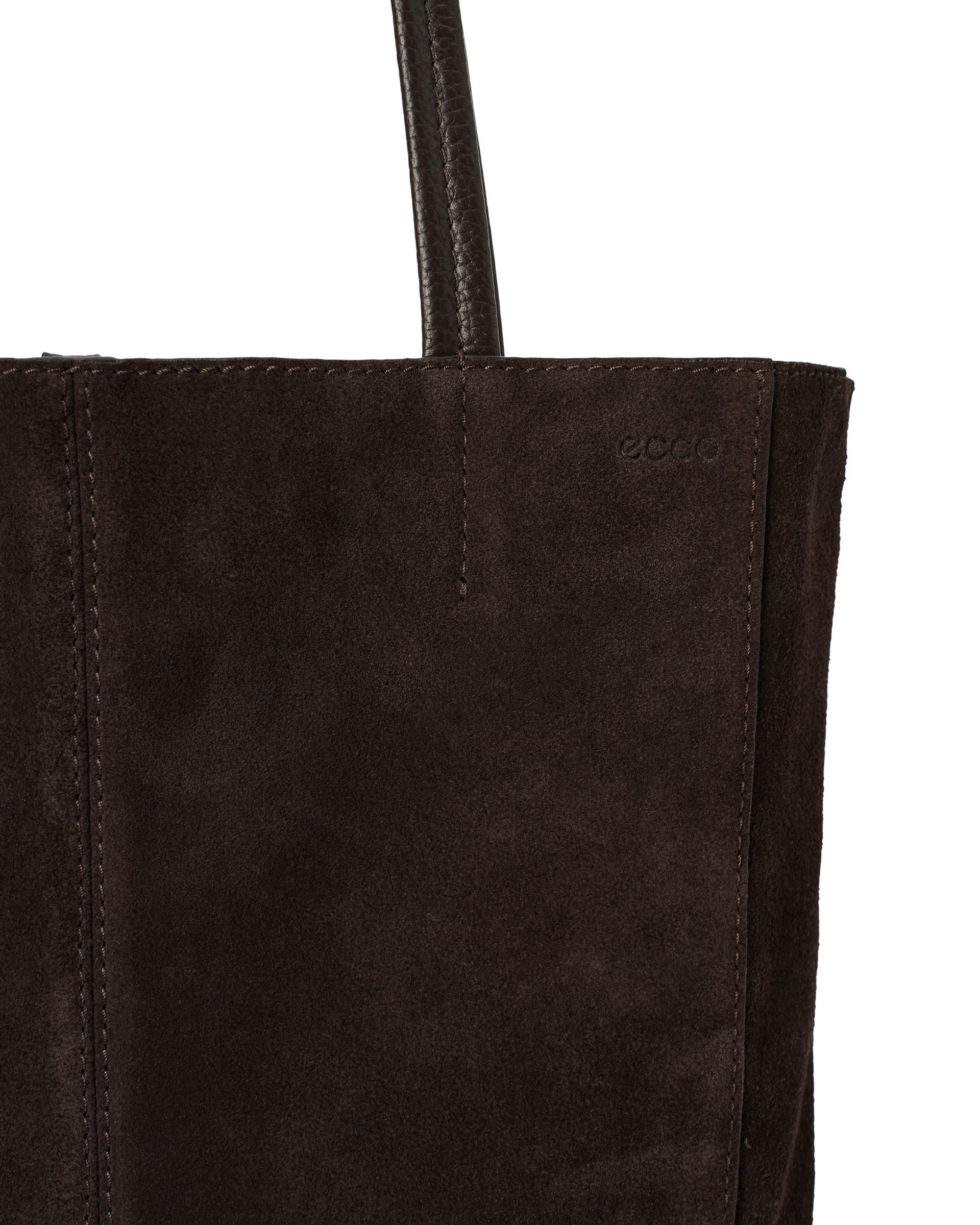 ECCO® AVEN TOTE sac cabas cuir pour femme - Marron - Detail-1