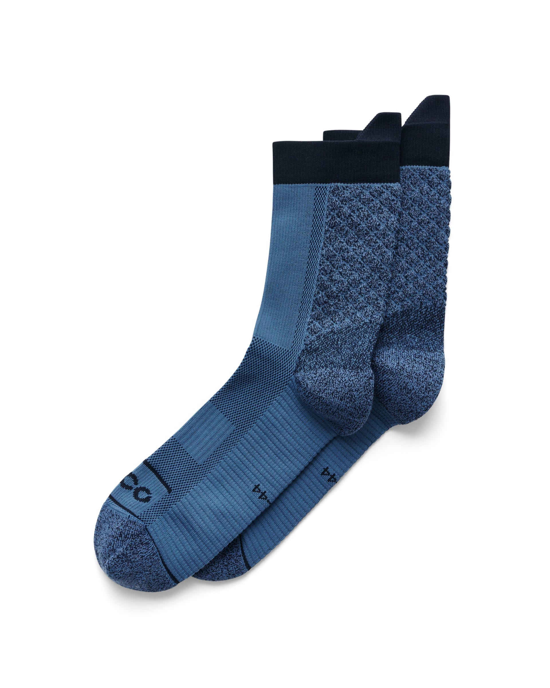 Unisex ECCO® Functional Mid-Cut Socks - Blue - Main