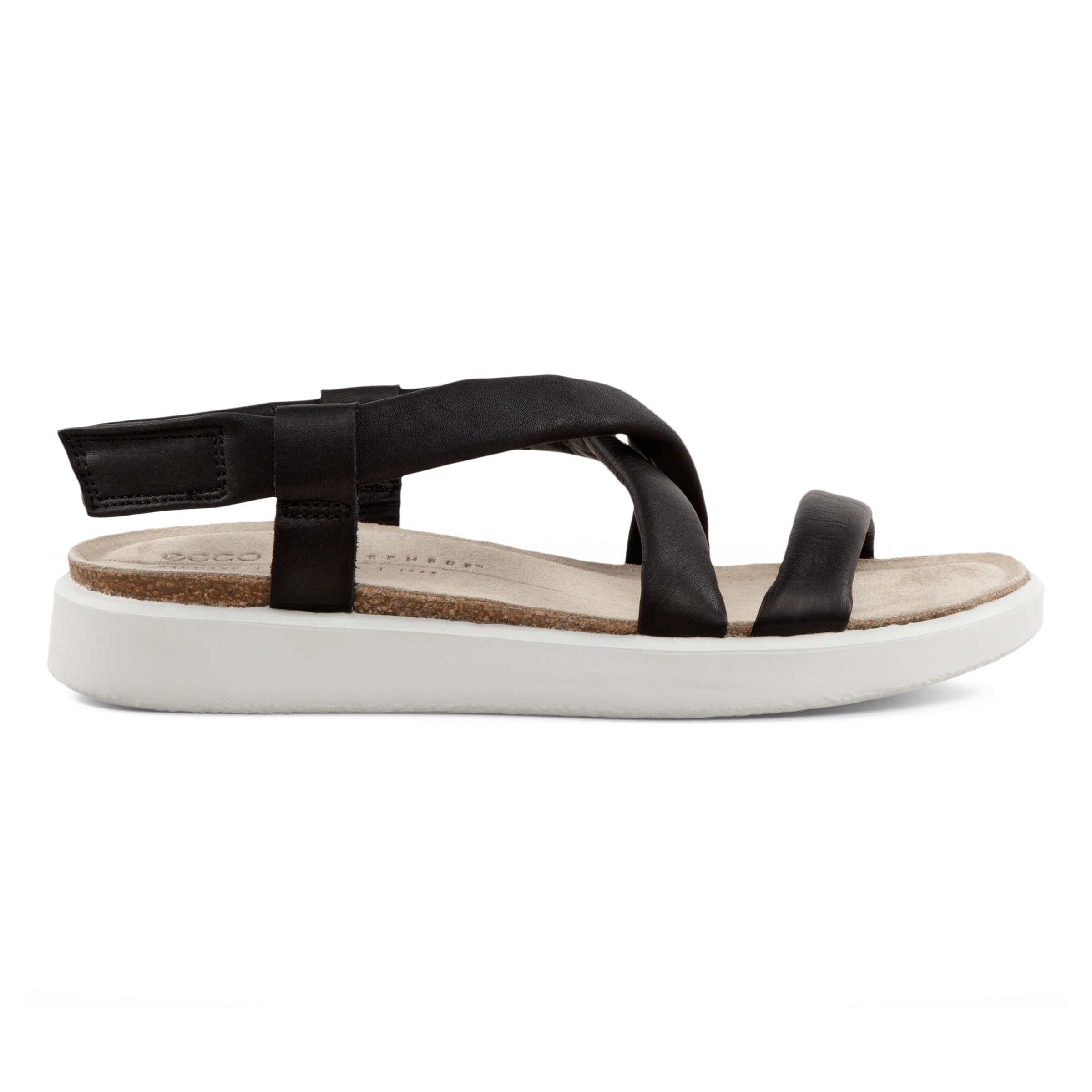ECCO Corksphere Women's Sandal - Black - Outside