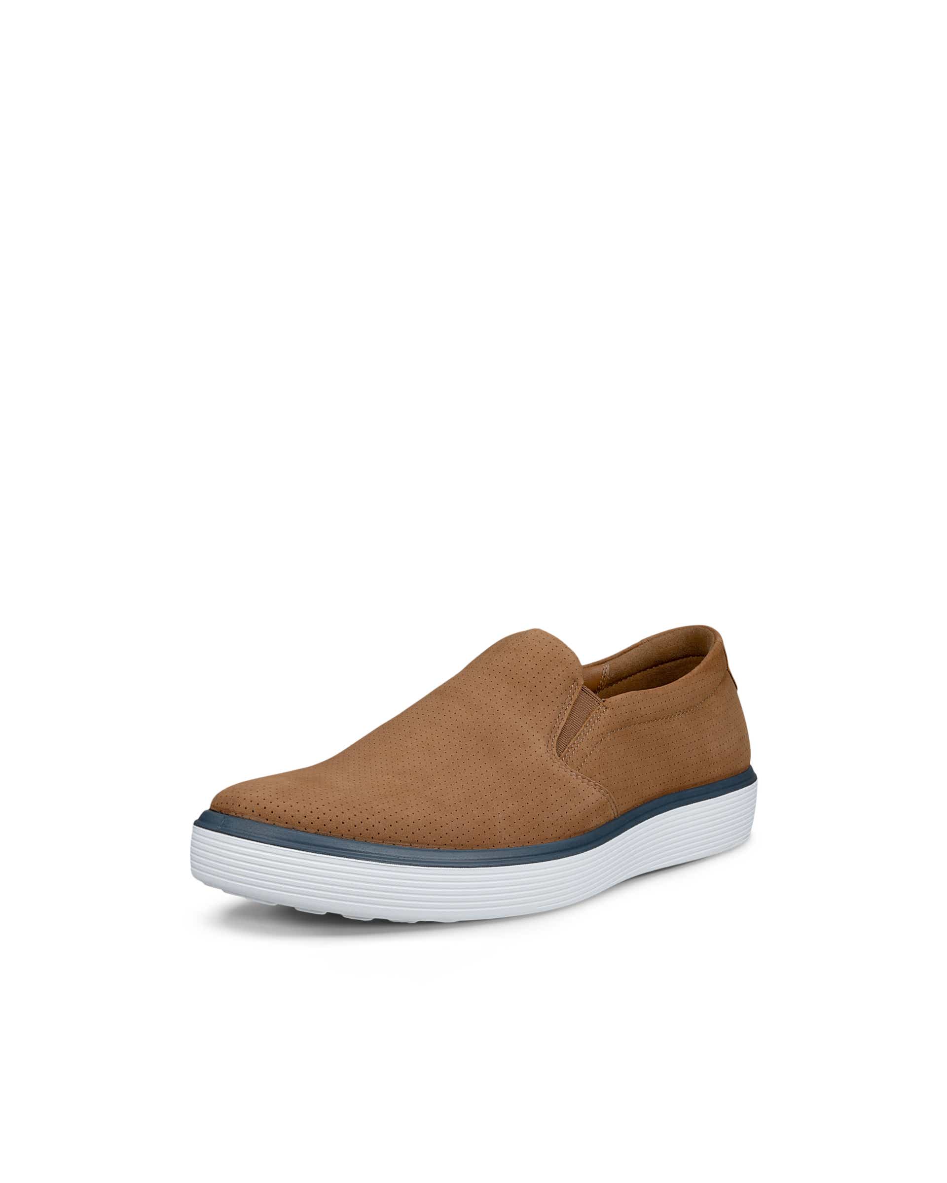 ECCO SOFT 60 M PERF SLIP ON - Brun - Main
