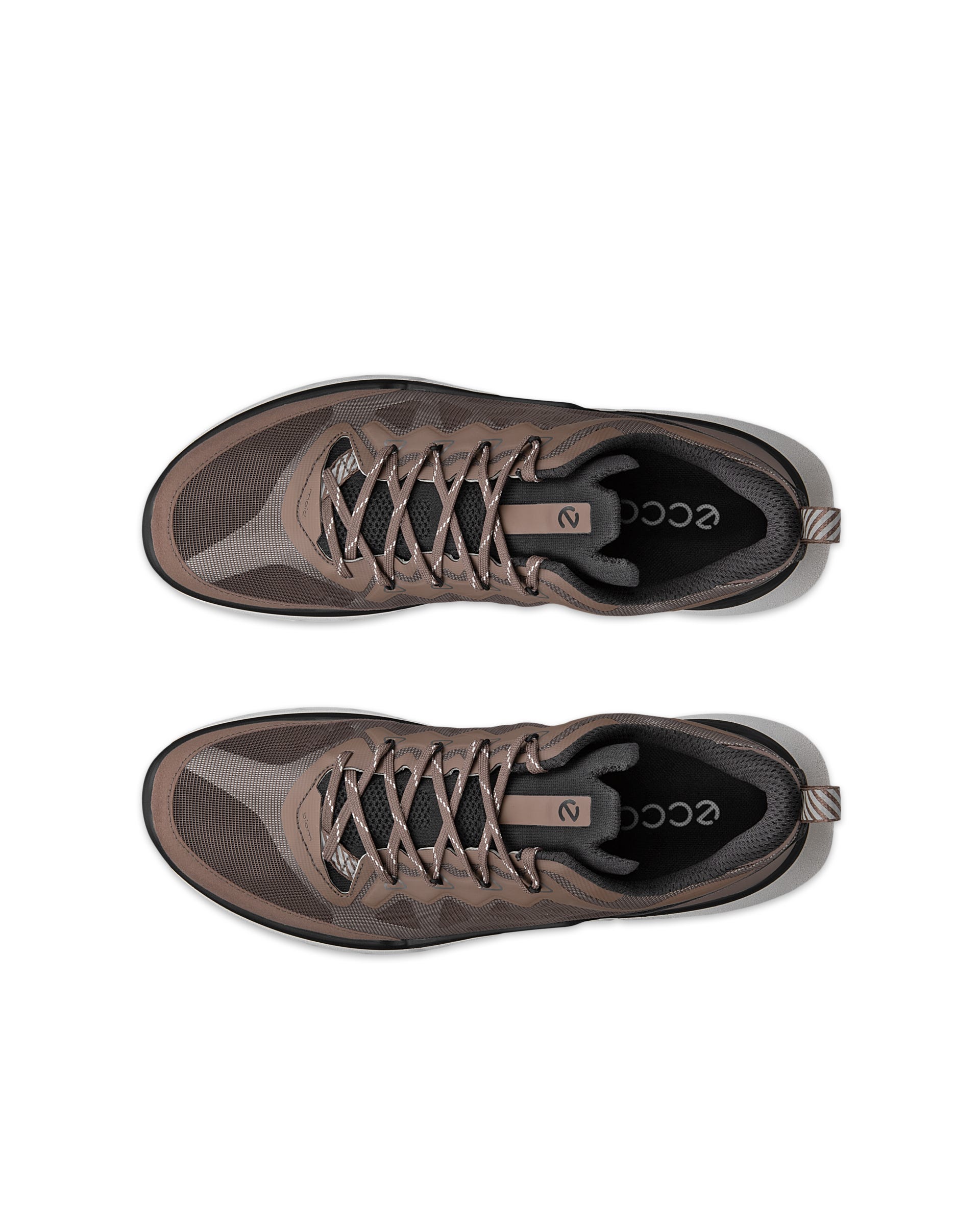 Men's ECCO® Biom 720 Textile Sneaker - Brown - Outside