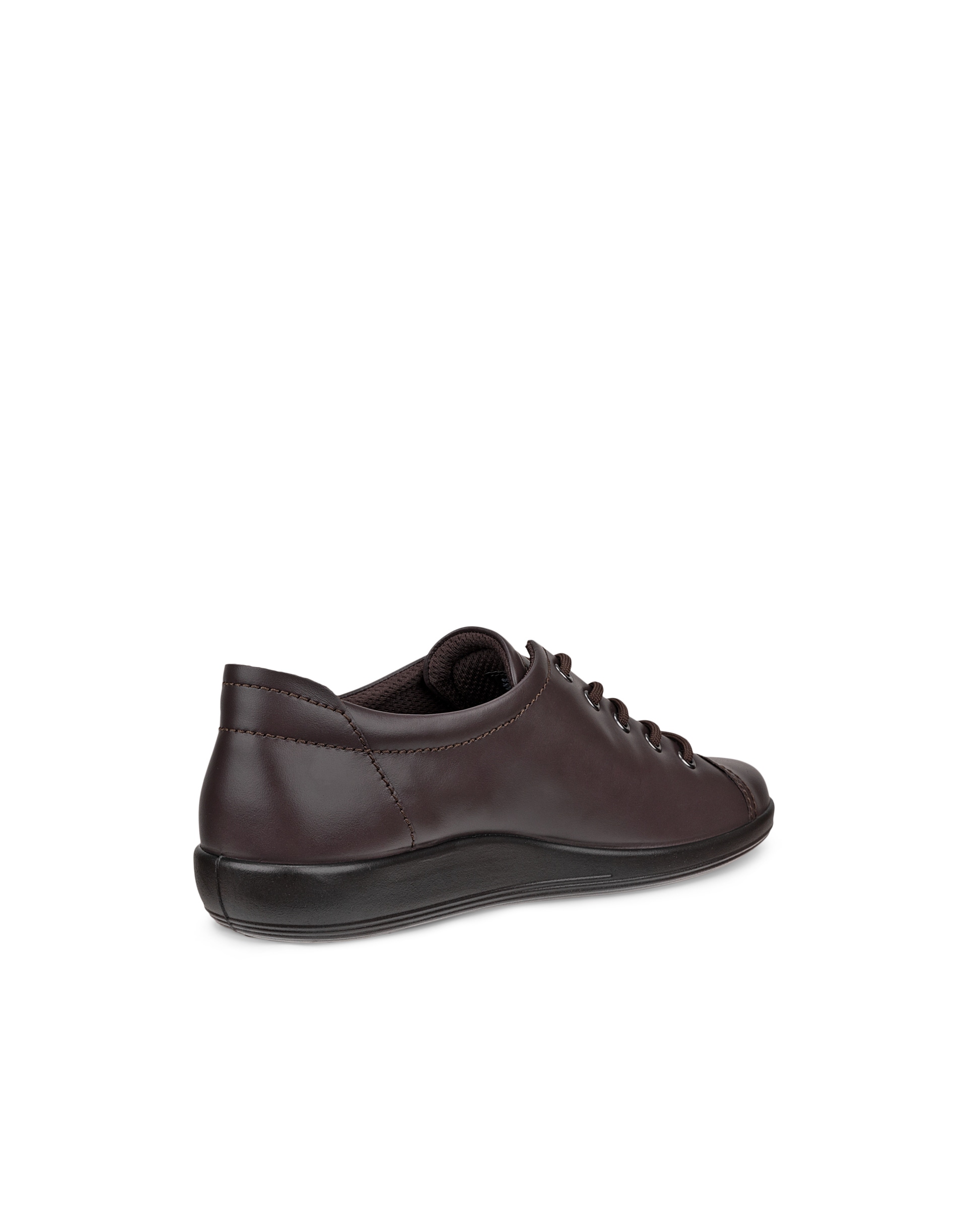 ECCO® SOFT 2.0 dames leren wandelschoen - Bruin - Back