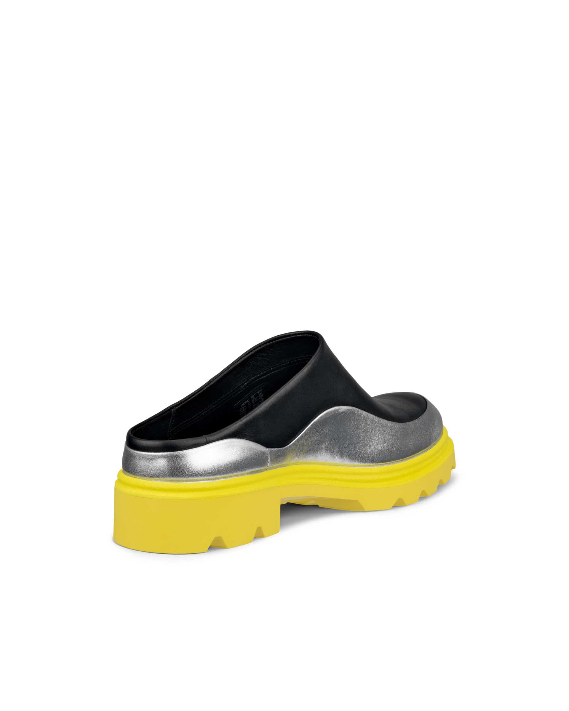 ECCO GRAINER WOMEN ウィメンズ レザーシューズ - シルバー - Back