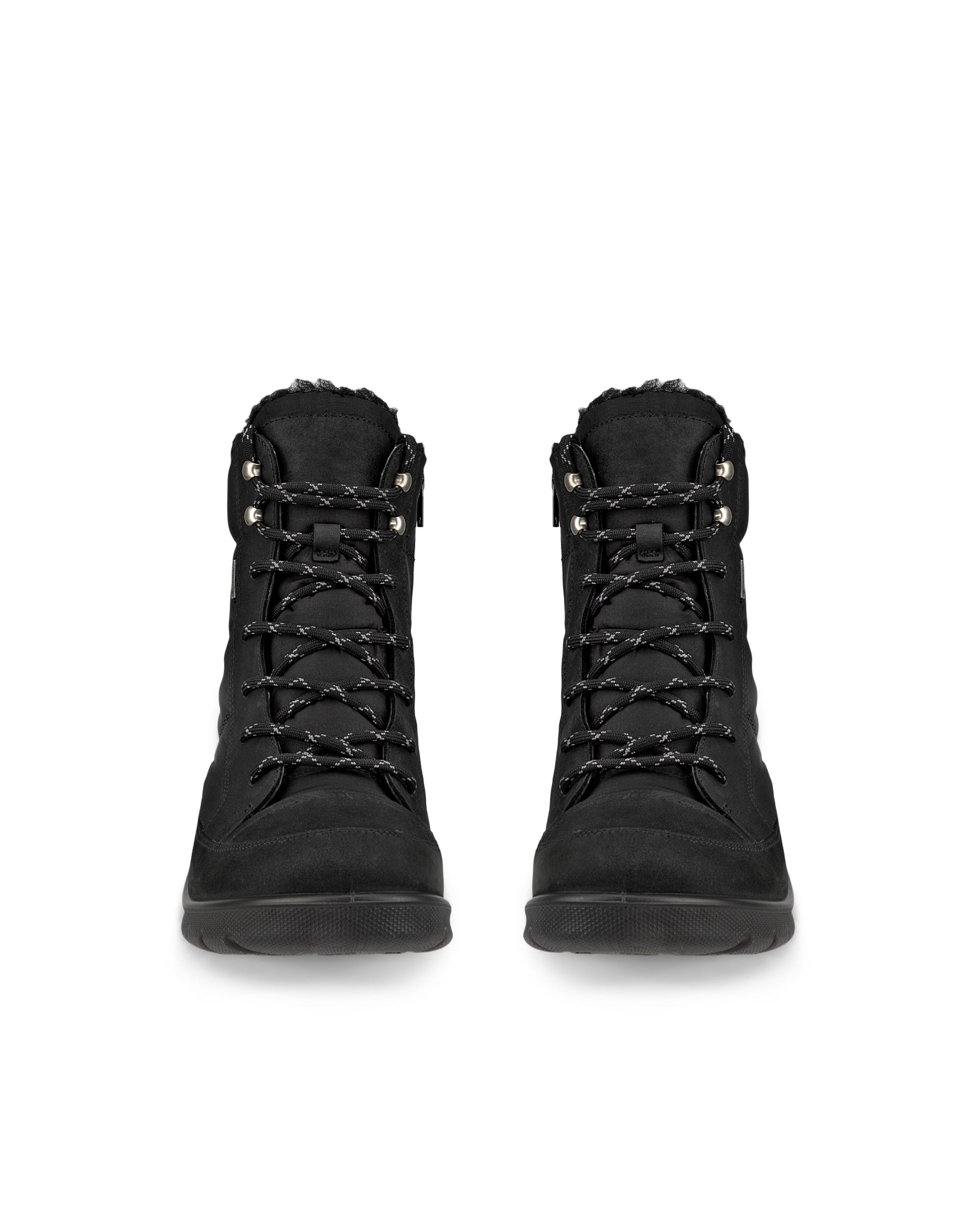 ECCO® BABETT BOOT női Gore-Tex közepesen magasszárú nubuk csizma - Fekete - Outside